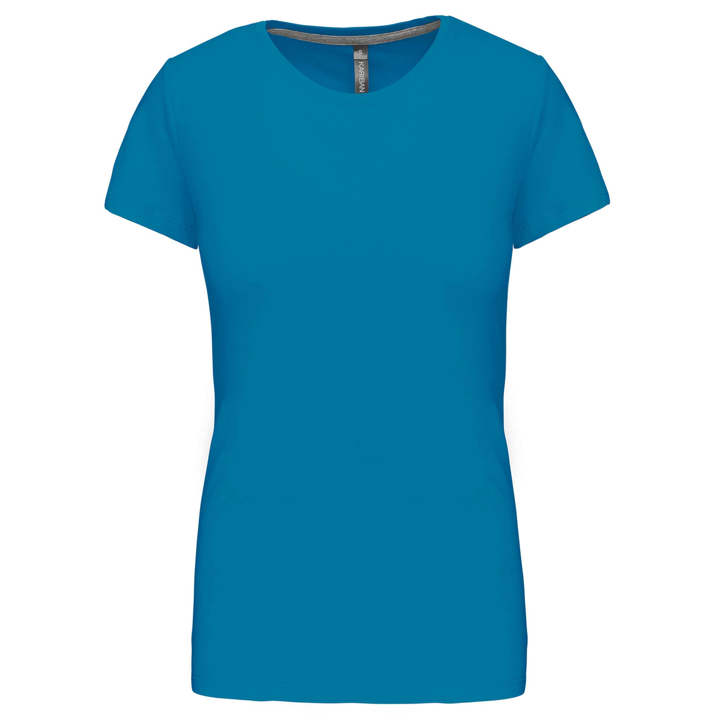 Camiseta manga corta mujer Tropical Blue