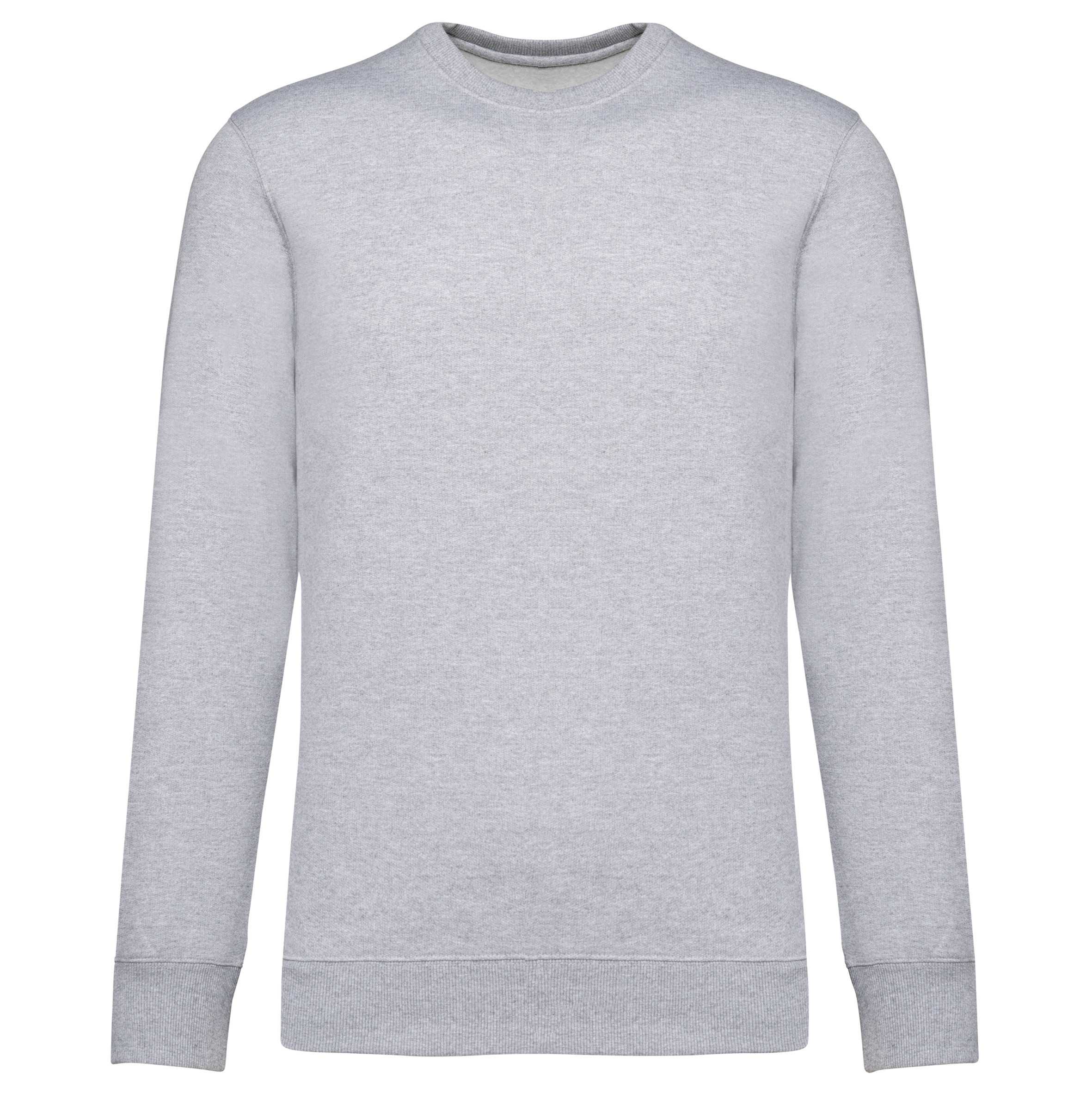 Sudadera de cuello redondo reciclada unisex Oxford Grey