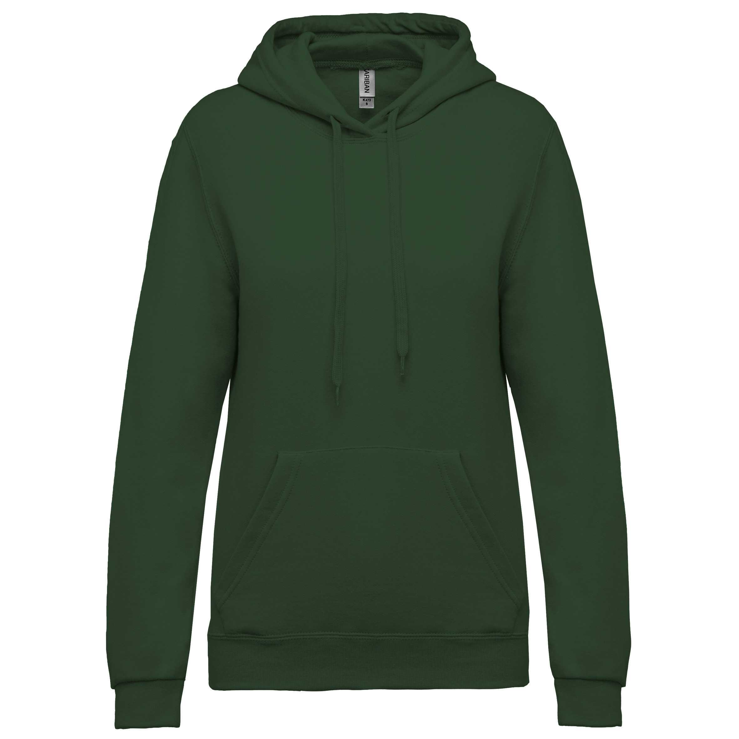 Sudadera con capucha de mujer Forest Green