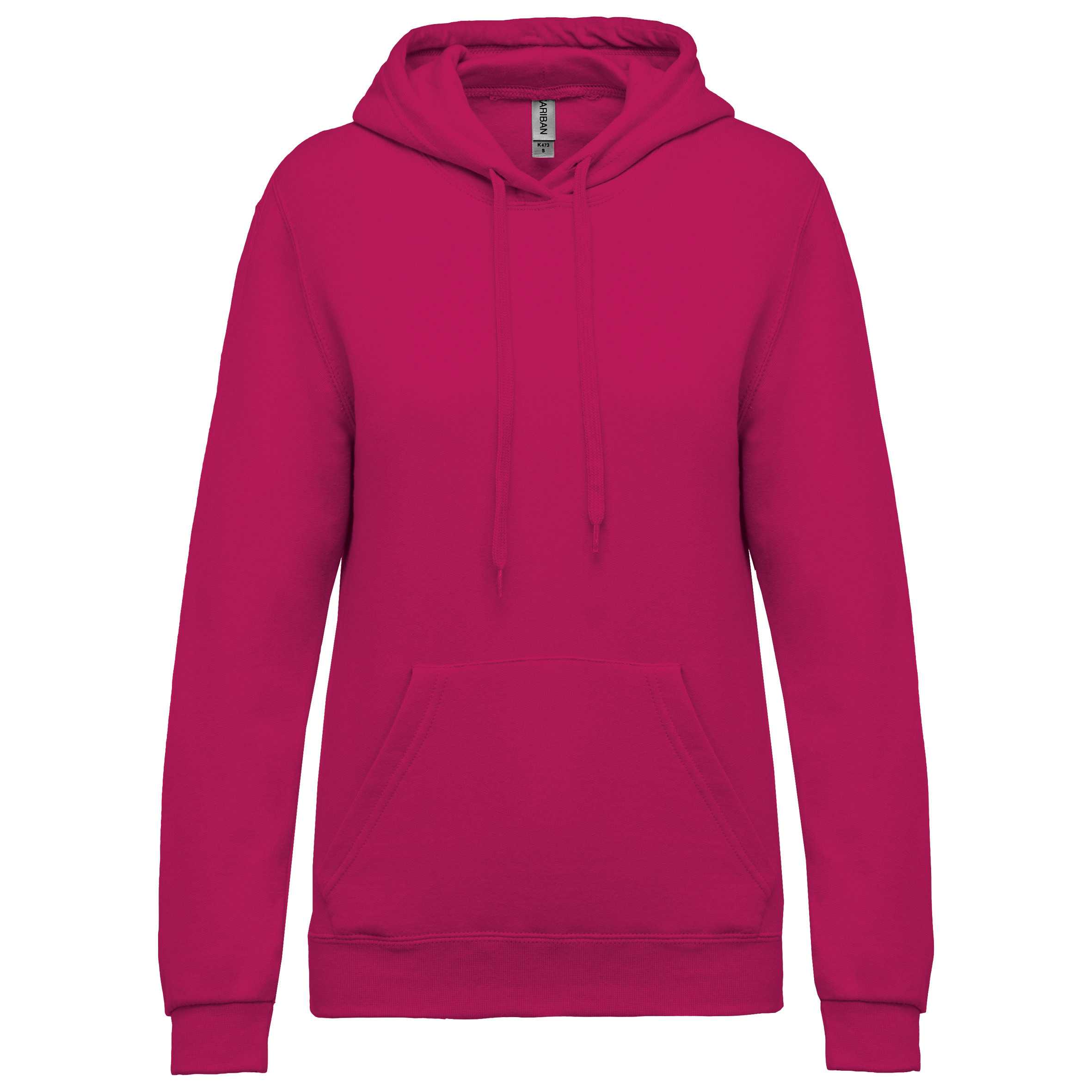 Sudadera con capucha de mujer Fuchsia