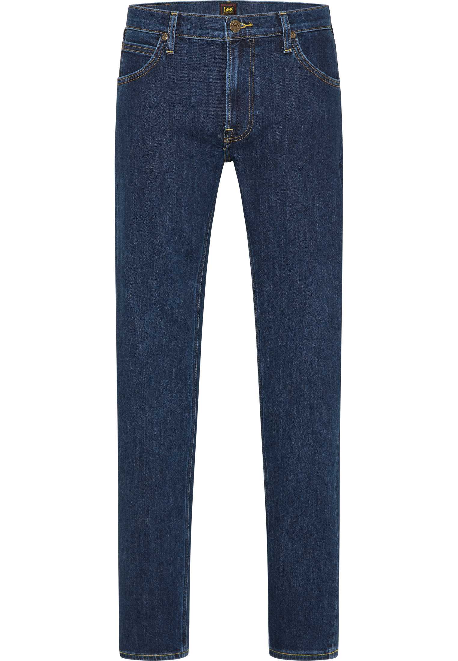 Vaqueros Daren con cremallera hombre Deep Dark Stone