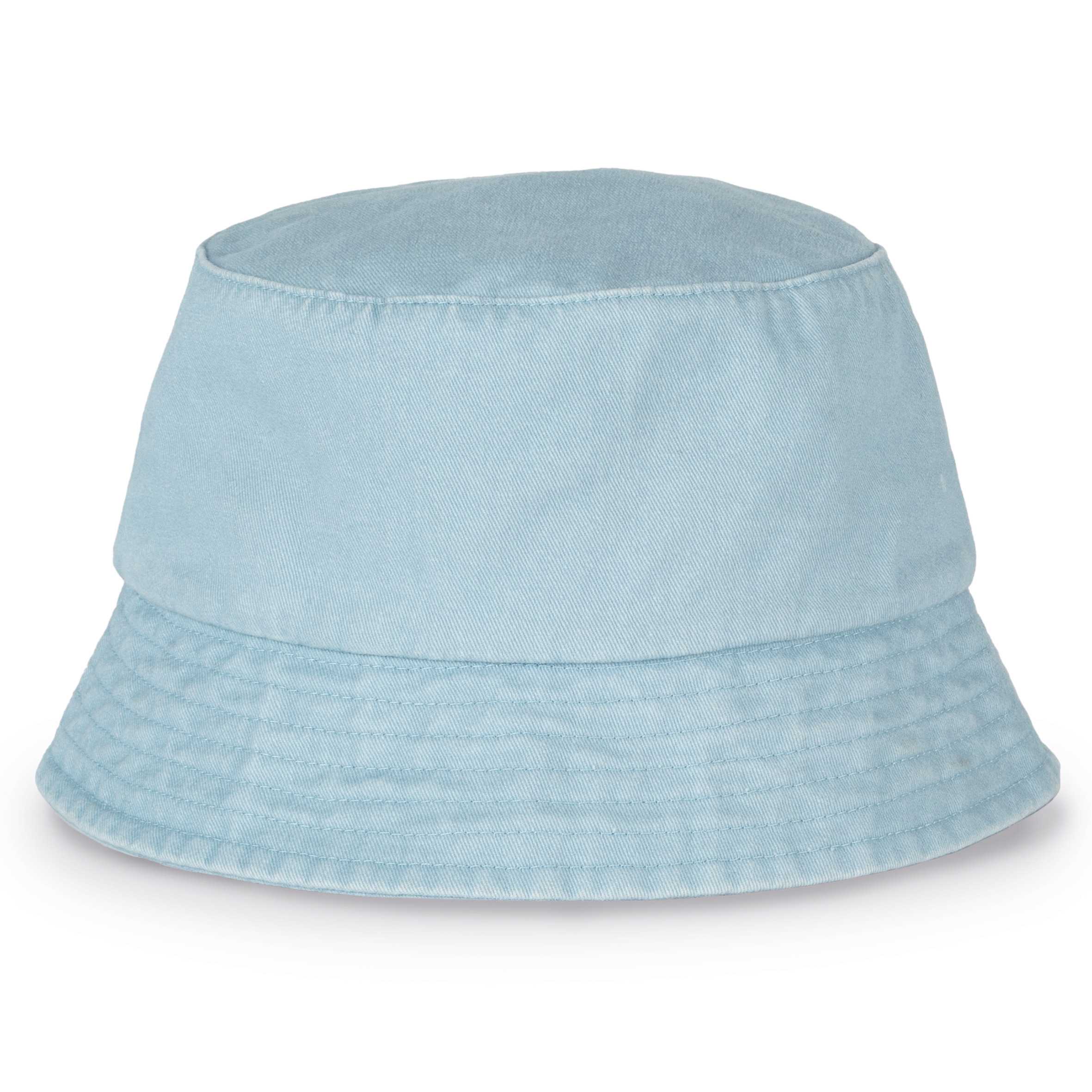 Bob efecto lavado ecorresponsable unisex Washed Aquamarine
