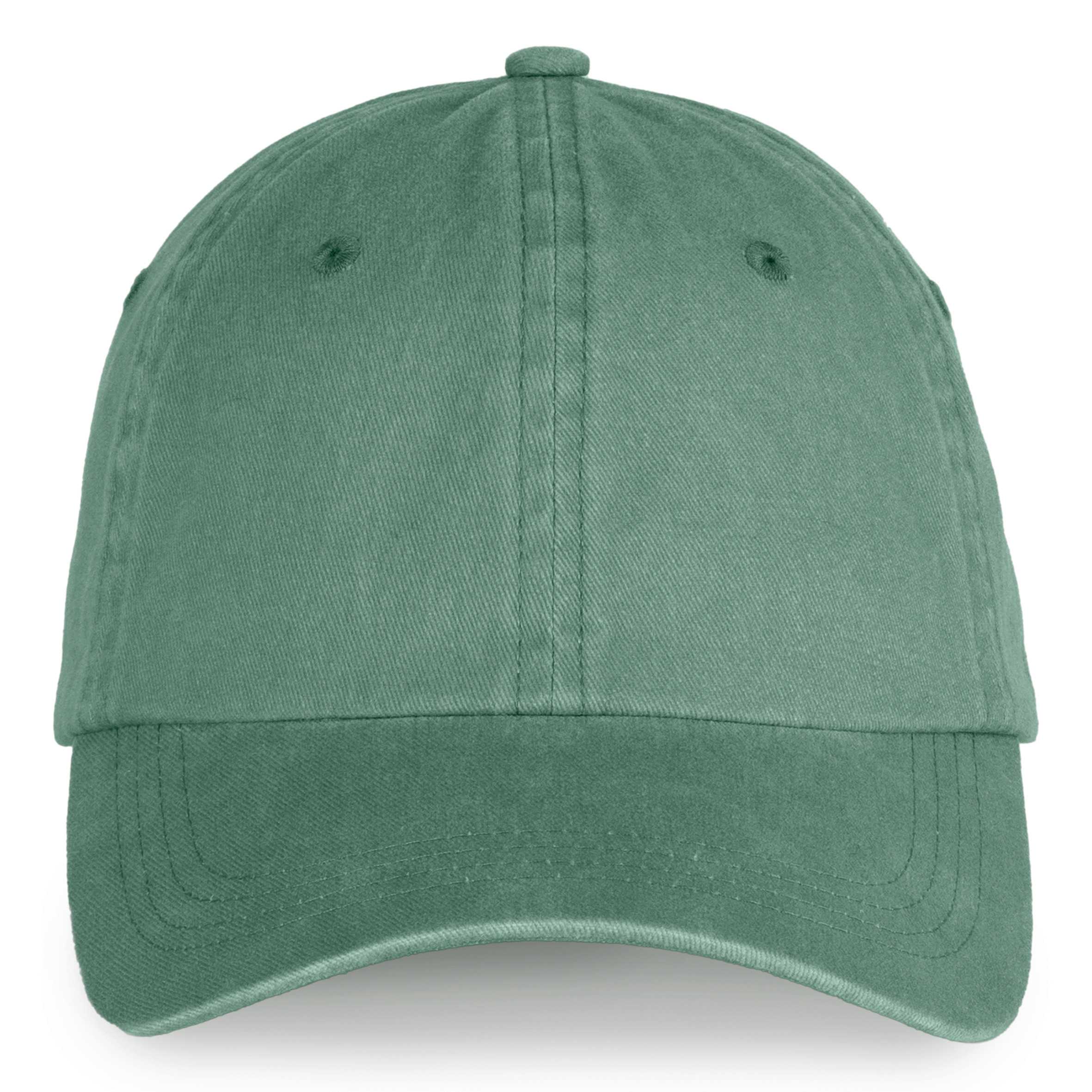 Gorra ecorresponsable efecto lavado unisex Washed Brook Green