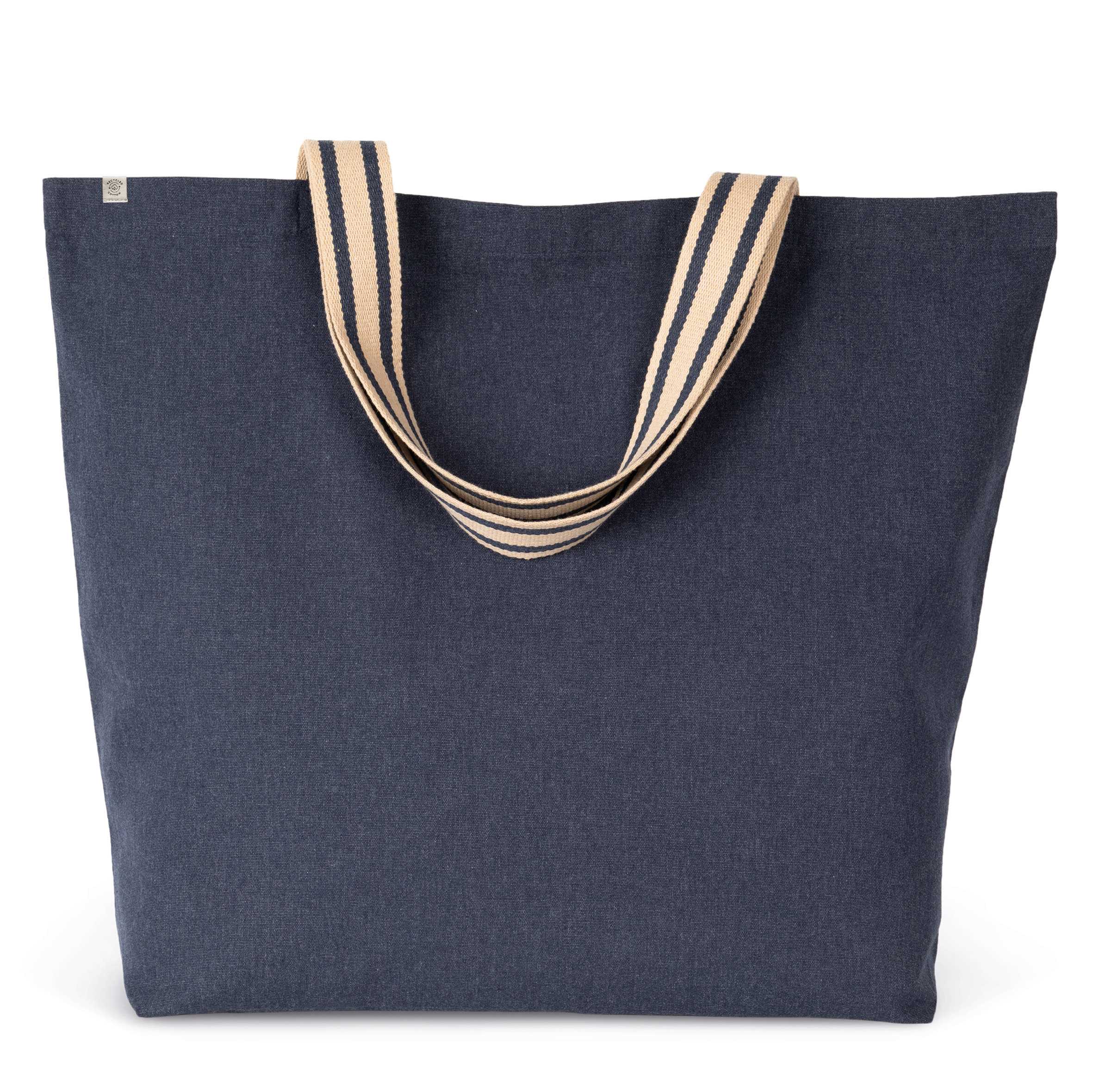 Bolsa shopper grande ecorresponsable Horizon Blue / Desert Sand / Horizon Blue Stripes