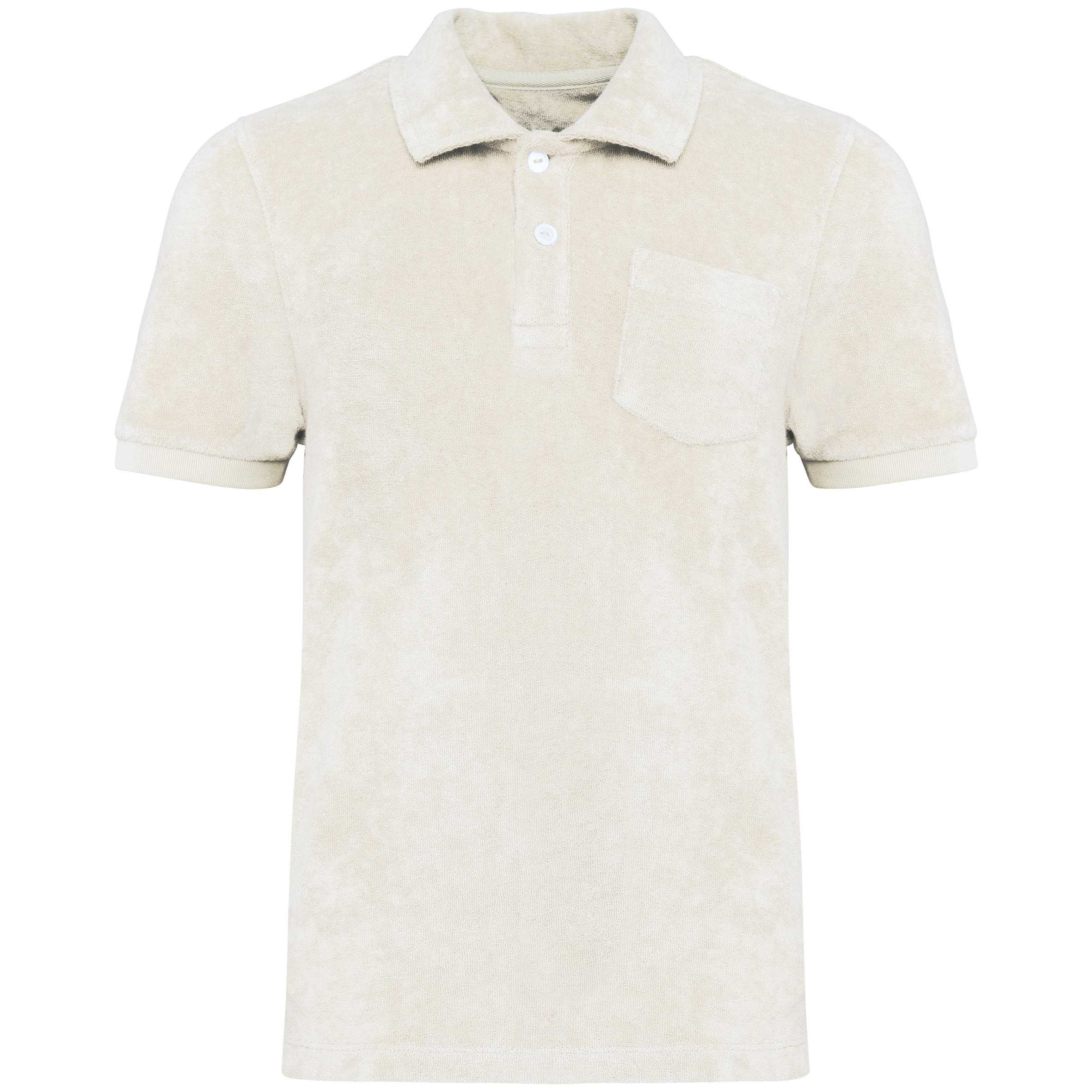 Polo ecorresponsable de rizo niño Ivory