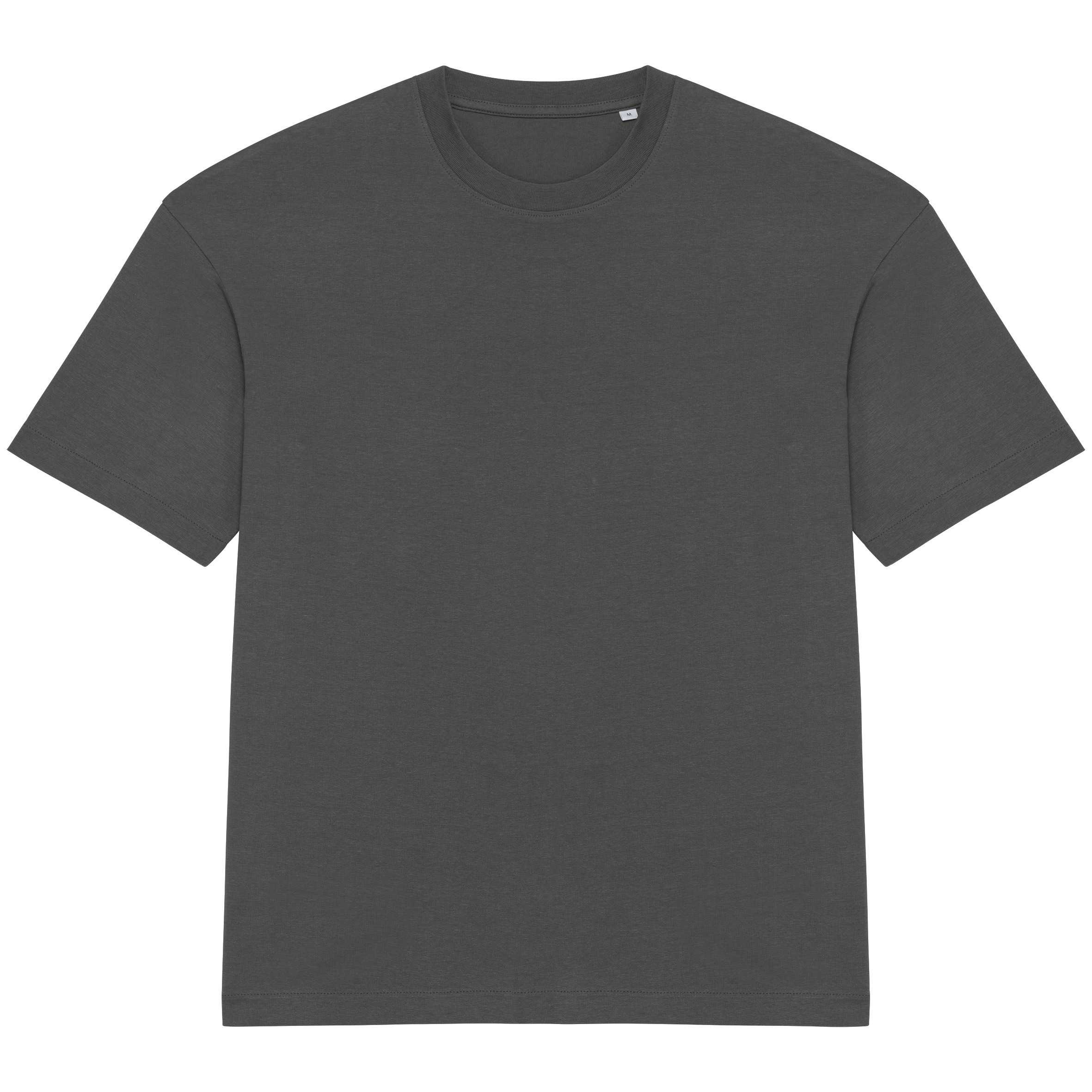 Camiseta ecorresponsable oversize hombre Iron Grey