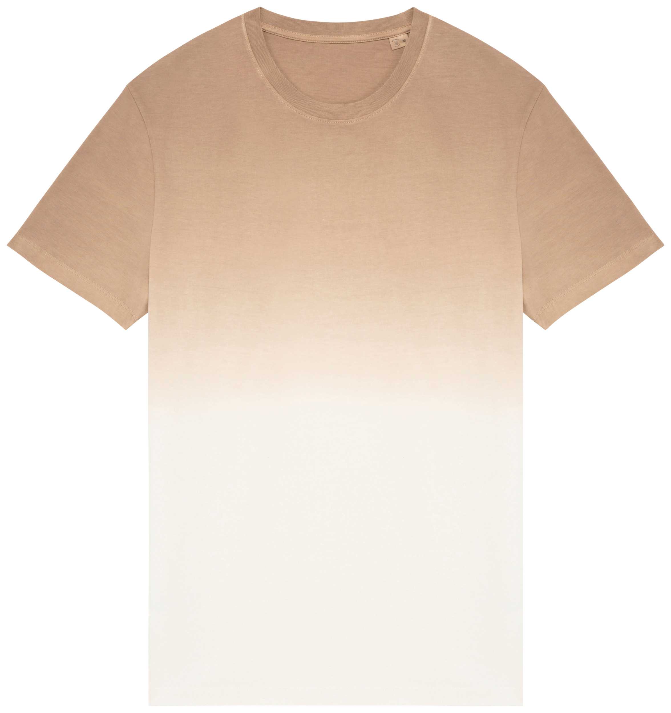 Camiseta ecorresposable Dip Dye unisex Dip Dye Wet Sand