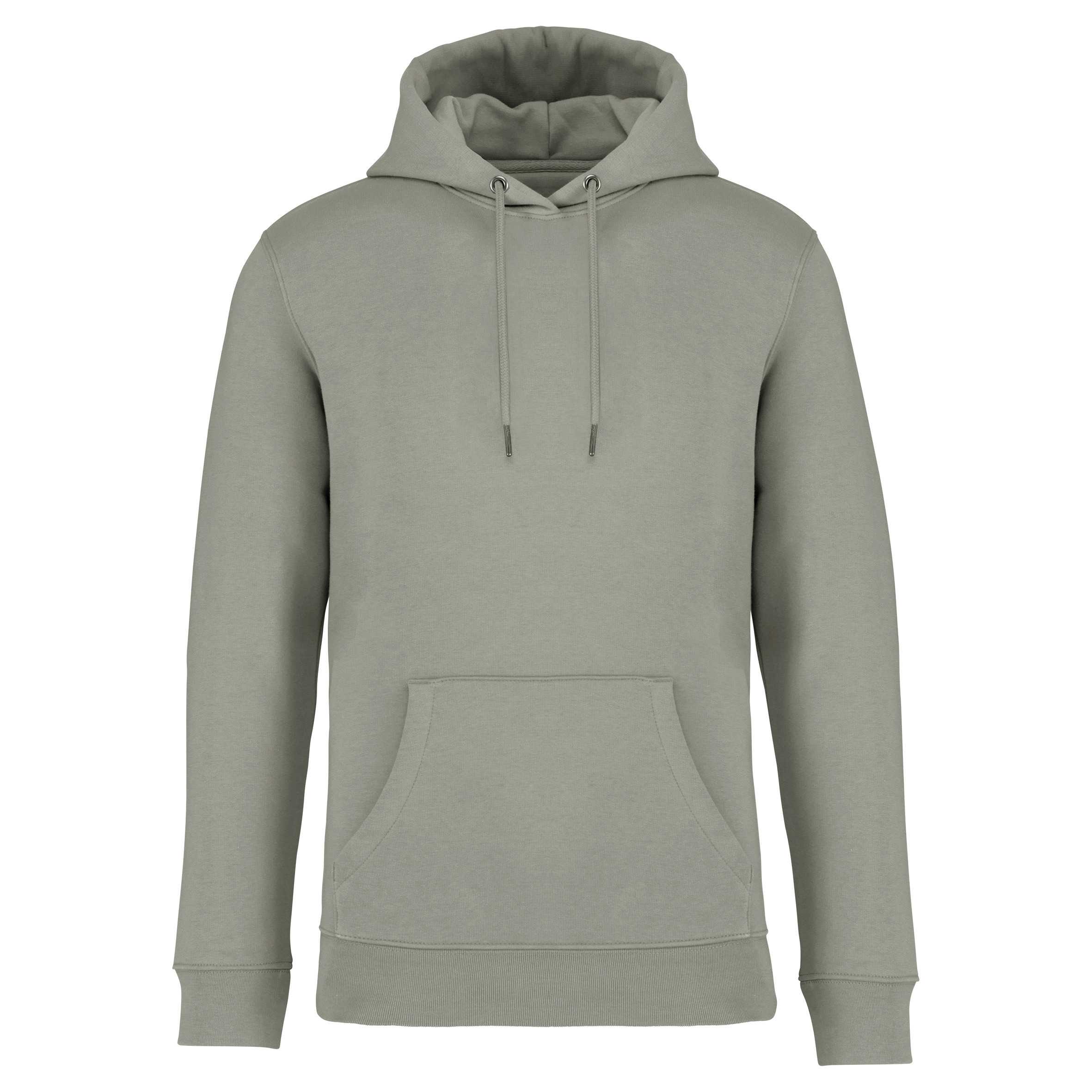 Sudadera ecorresponsable con capucha unisex Almond Green