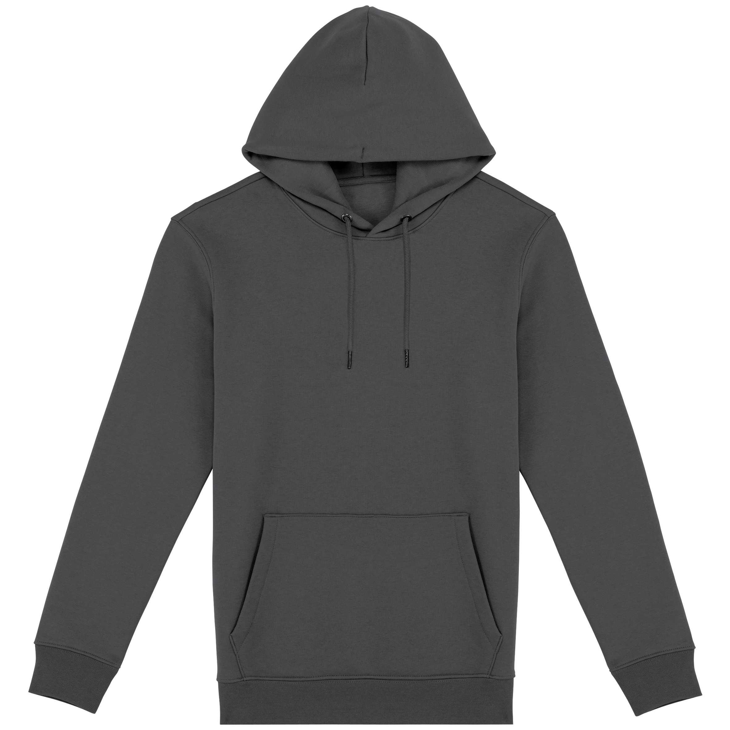 Sudadera ecorresponsable con capucha unisex Iron Grey