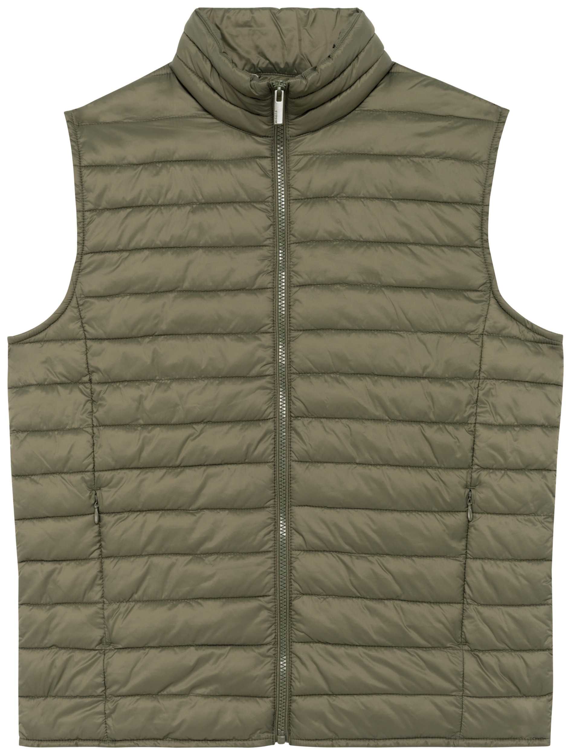 Chaleco ecorresponsable ligero hombre Organic Khaki