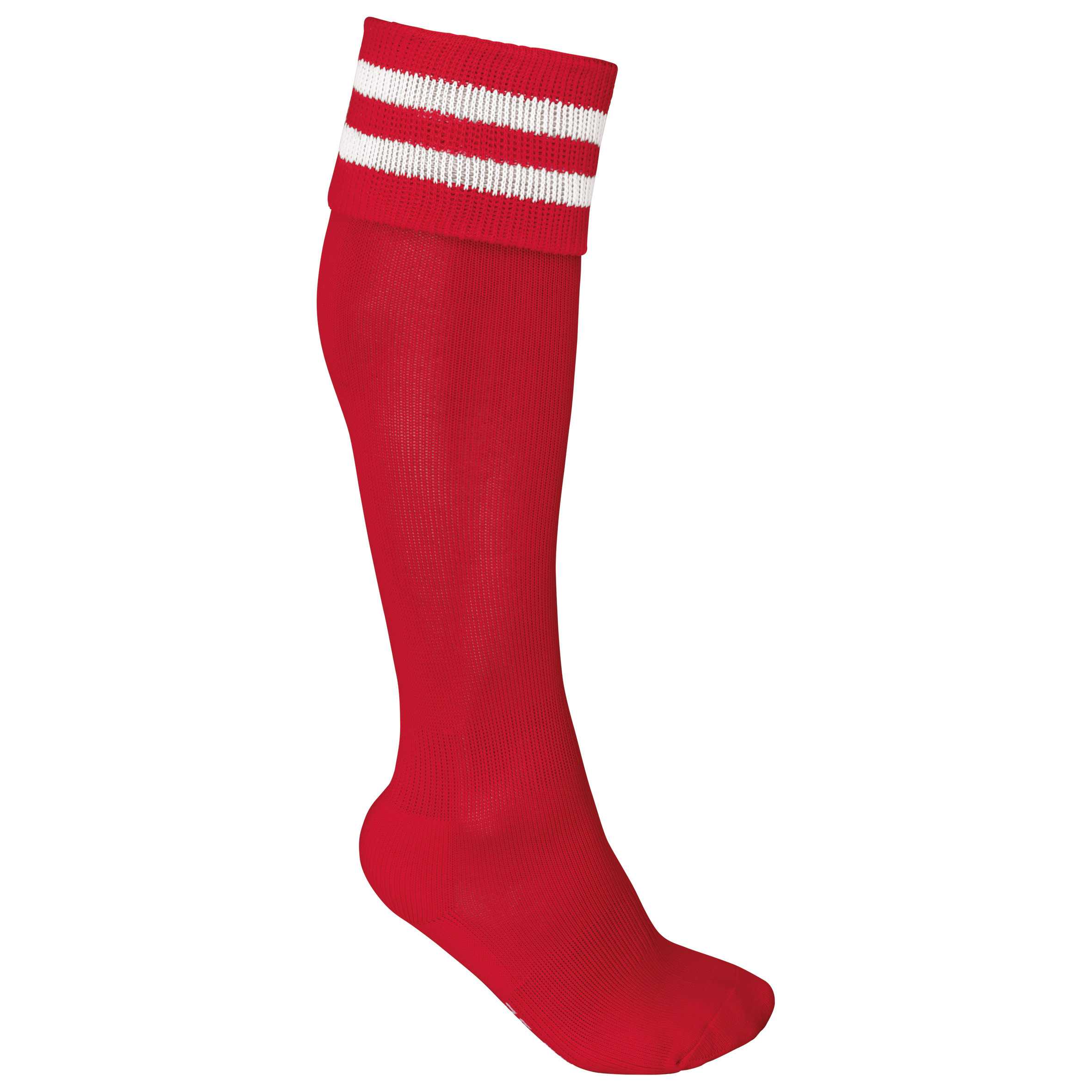 Calcetines deportivos a rayas Sporty Red / White