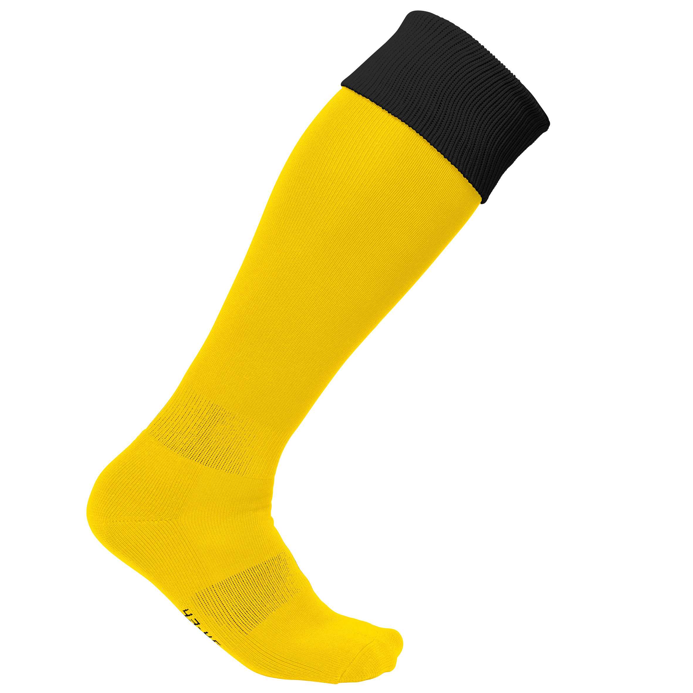 Calcetines deportivos bicolor Sporty Yellow / Black