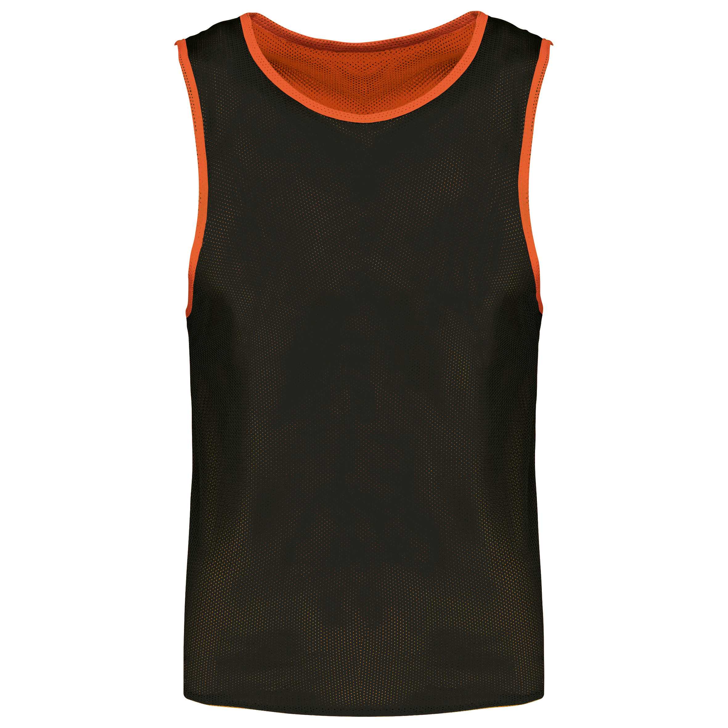 Peto reversible multi-deportes para niños Spicy Orange / Black