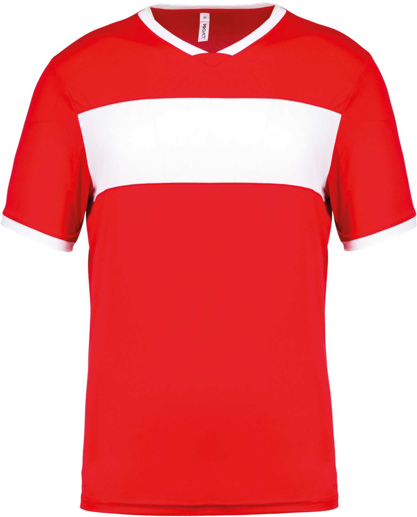 Camiseta equipaciones adultos Sporty Red / White