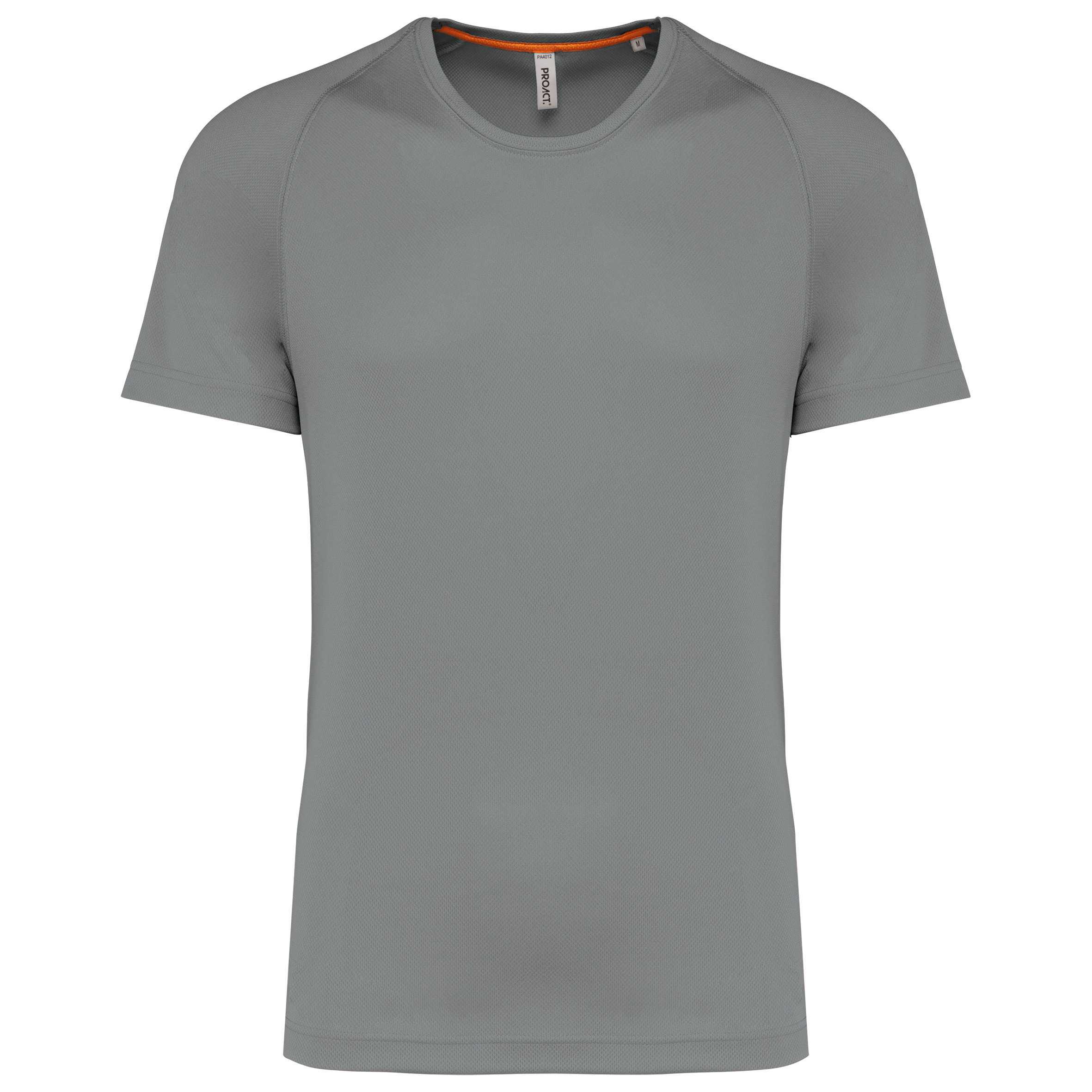 Camiseta deporte material reciclado hombre Fine Grey
