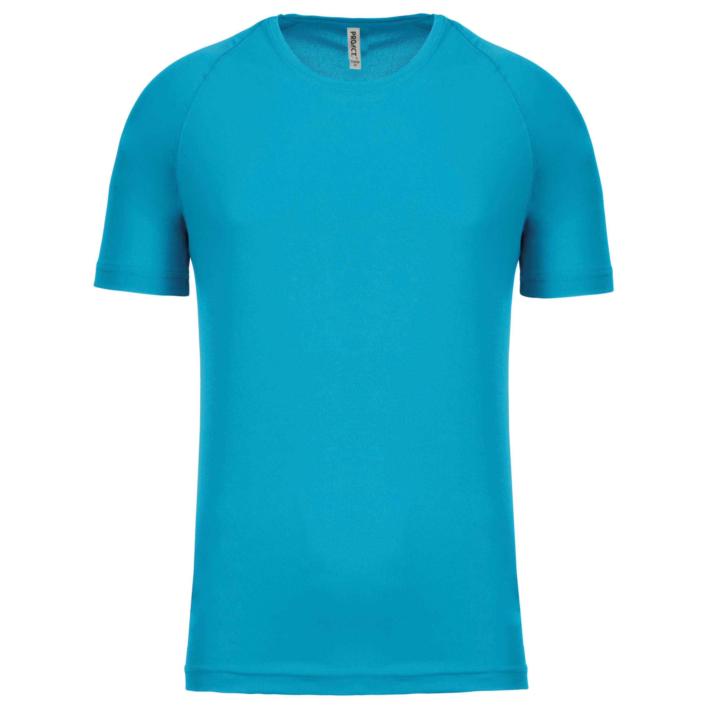 Camiseta de deporte hombre Light Turquoise