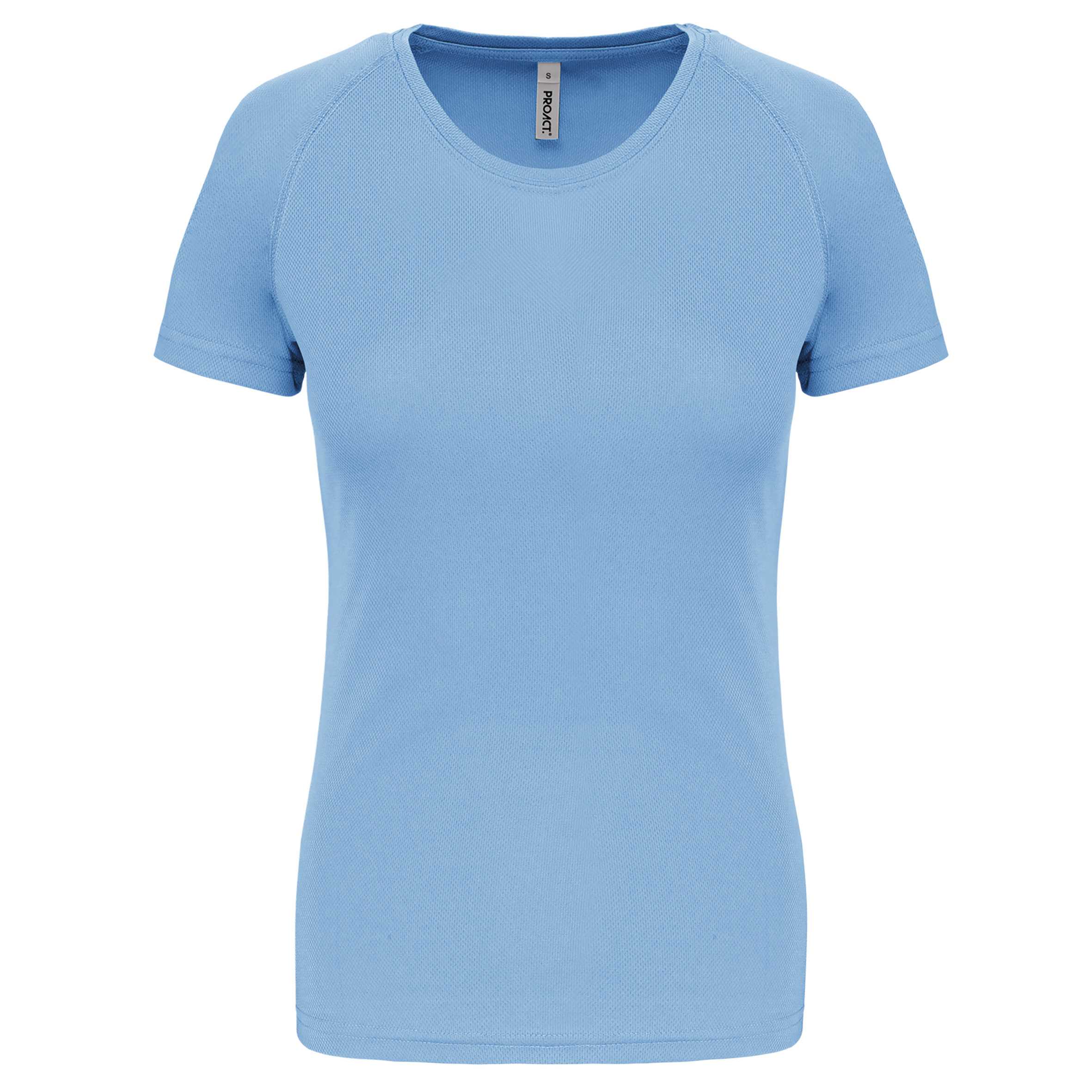Camiseta de deporte mujer Sky Blue