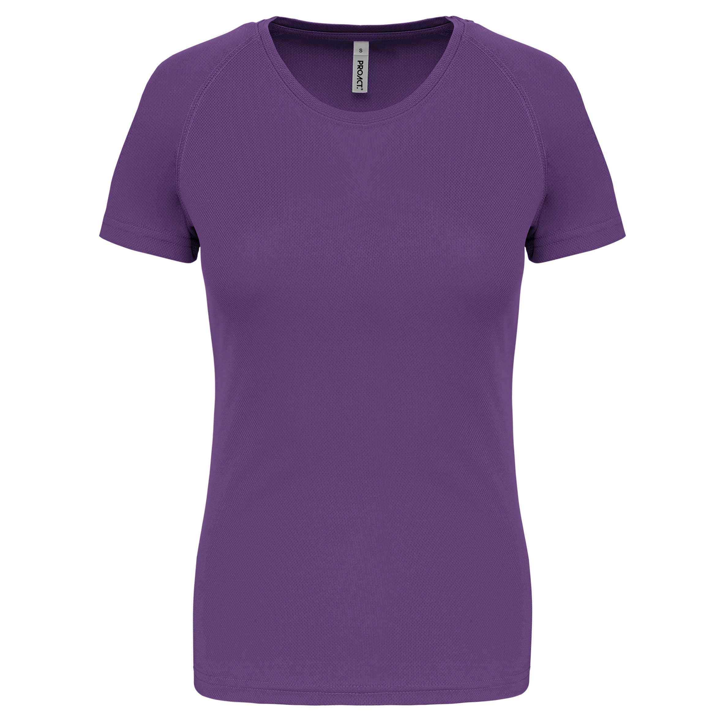 Camiseta de deporte mujer Violet