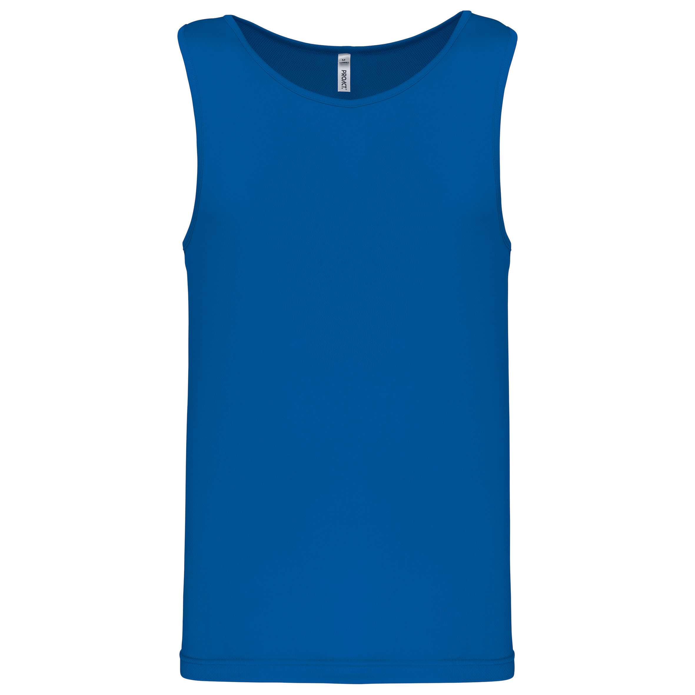 Camiseta de deporte tirantes hombre Sporty Royal Blue