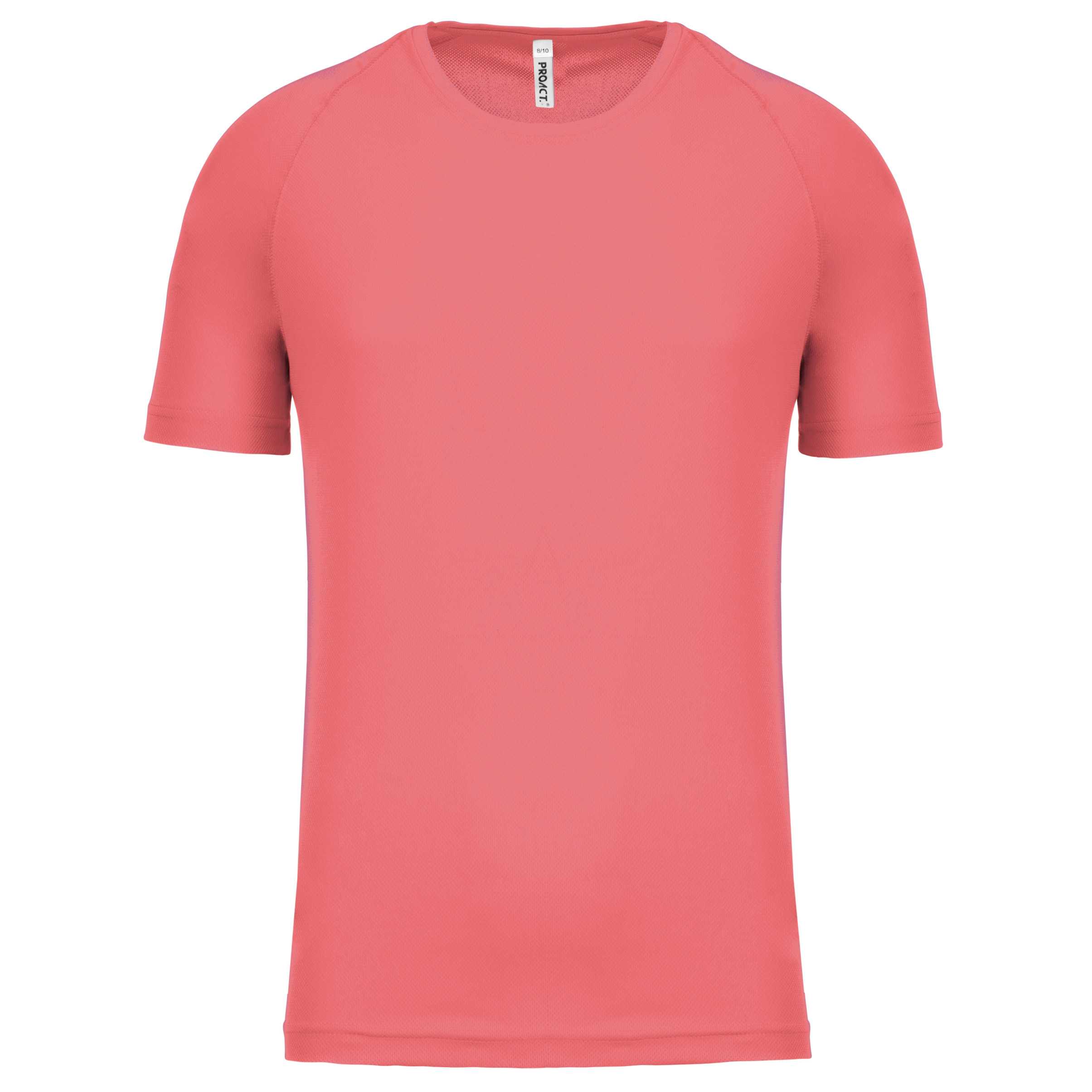 Camiseta de deporte manga corta niños Coral