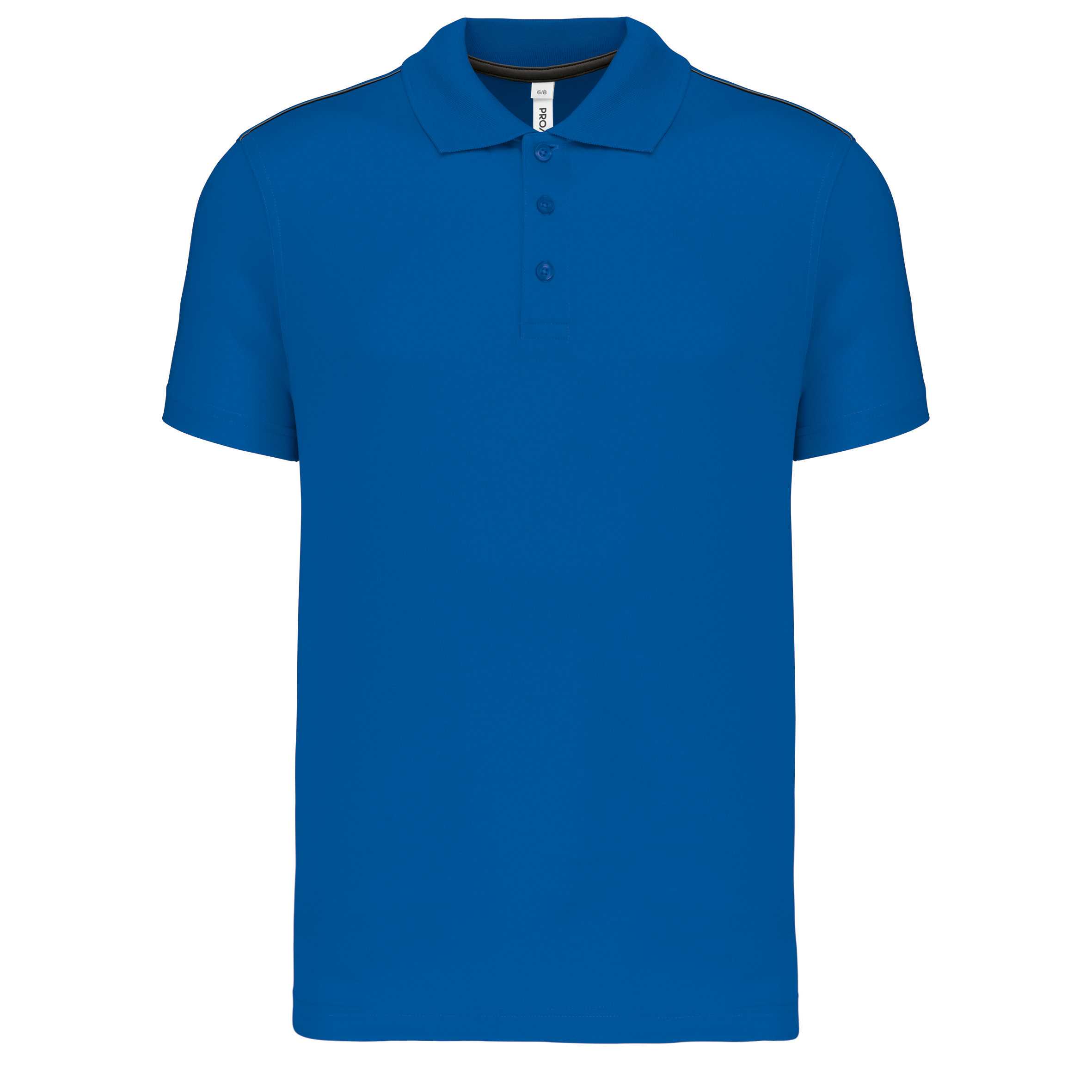 Polo de manga corta niños Sporty Royal Blue