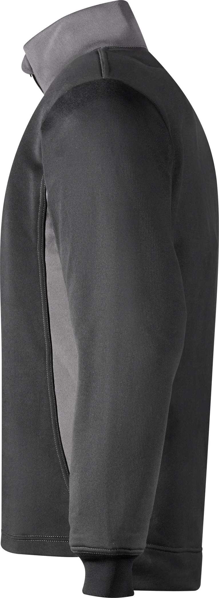 Sudadera 1/4 cremallera unisex Anthracite / Grey