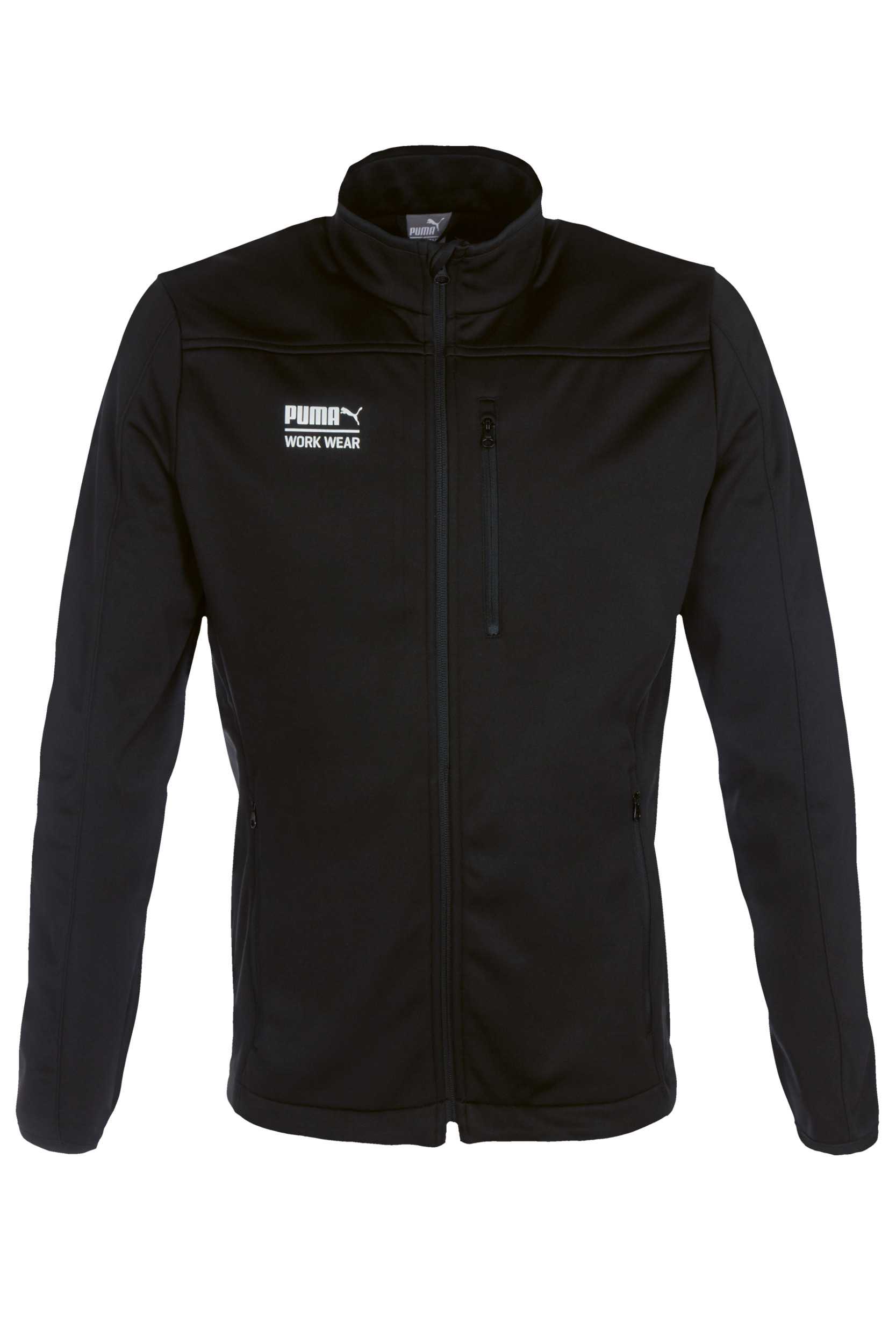 Chaqueta de trabajo softshell unisex Black