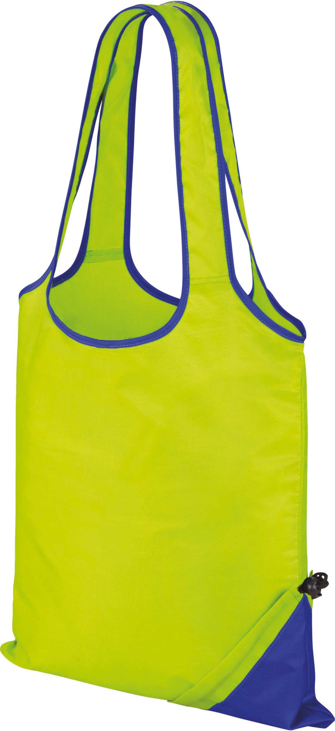 Bolsa de compra «Compact» Lime / Royal