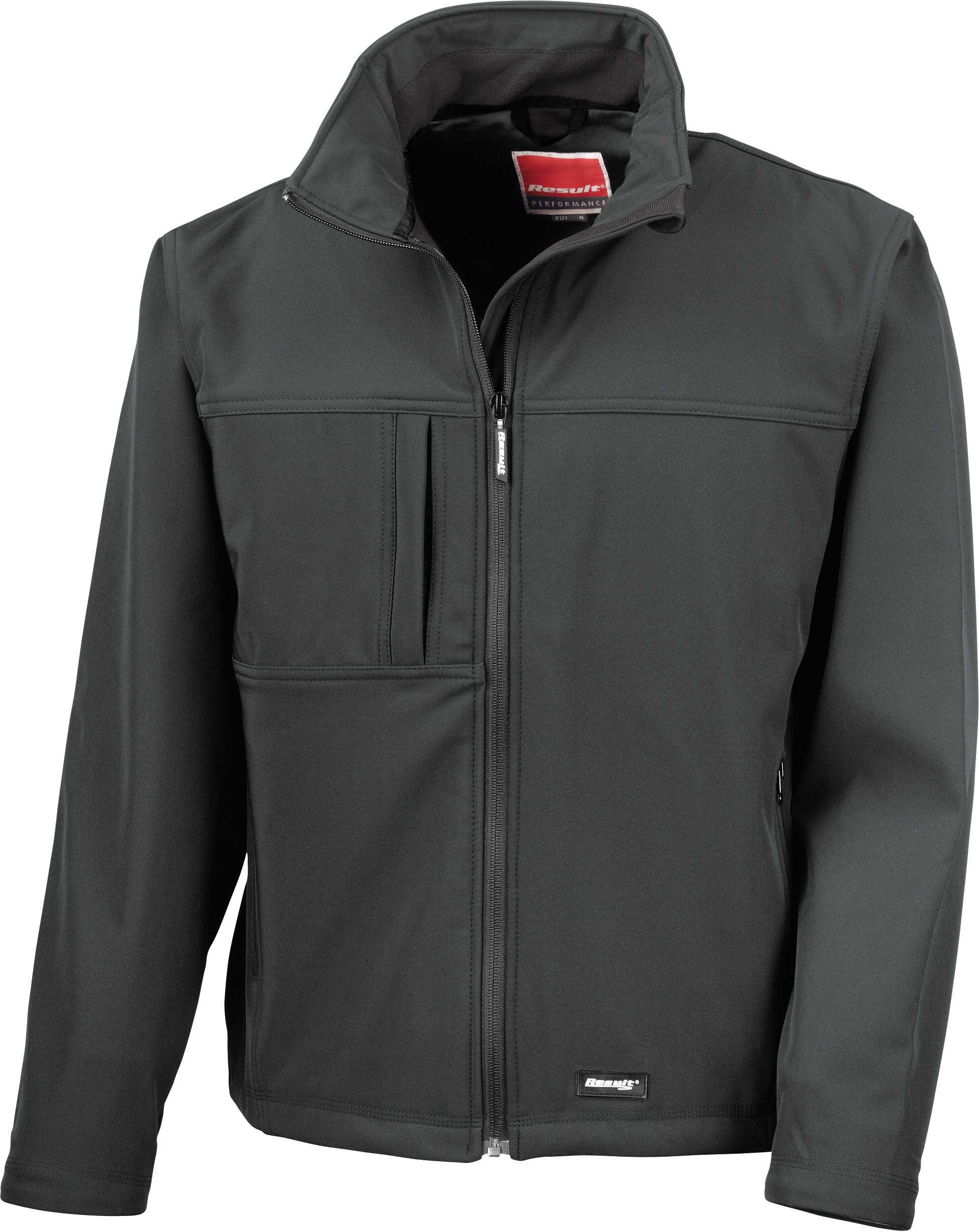 Chaqueta Softshell hombre Black