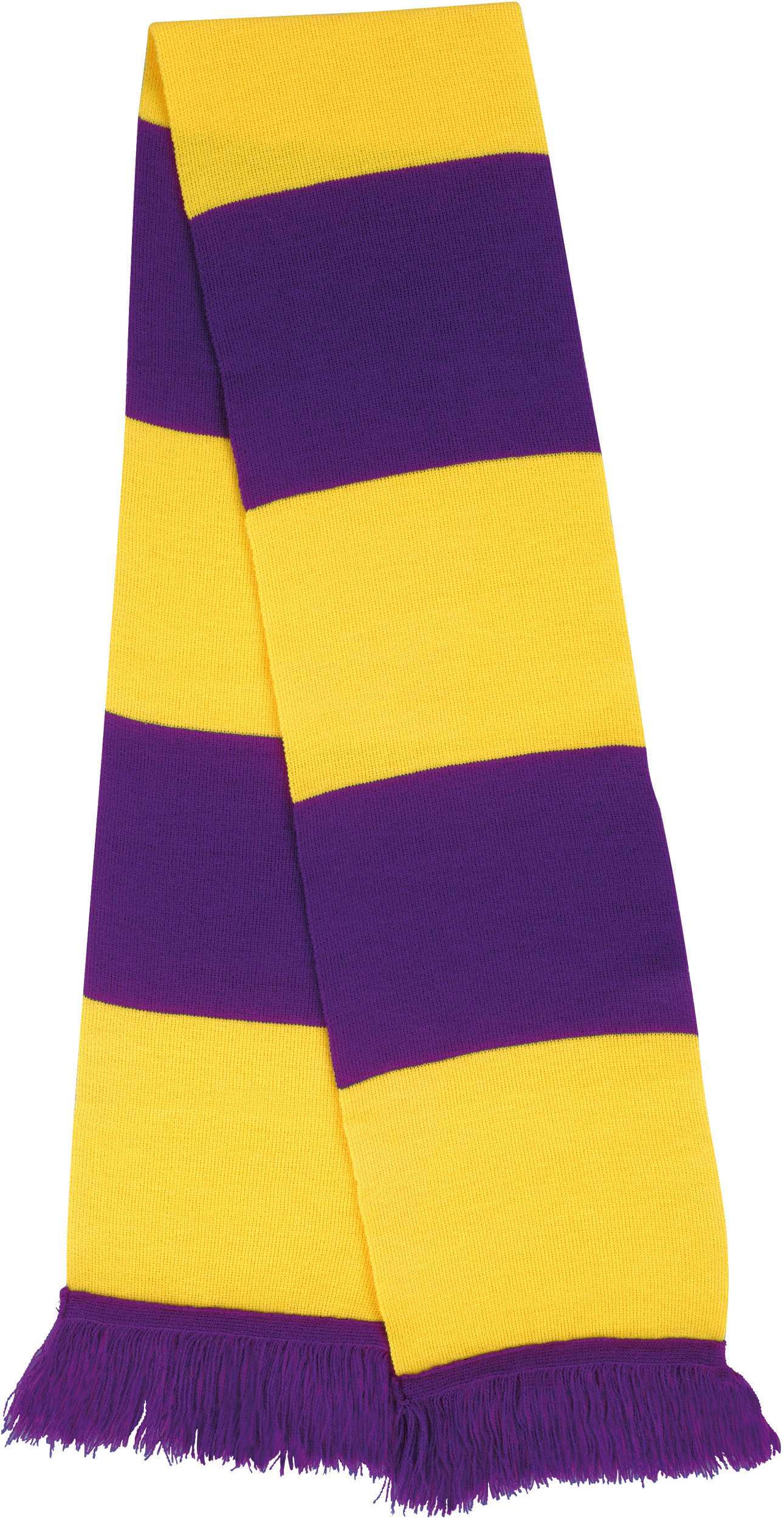 Bufanda Bicolor «Team» Purple / Yellow