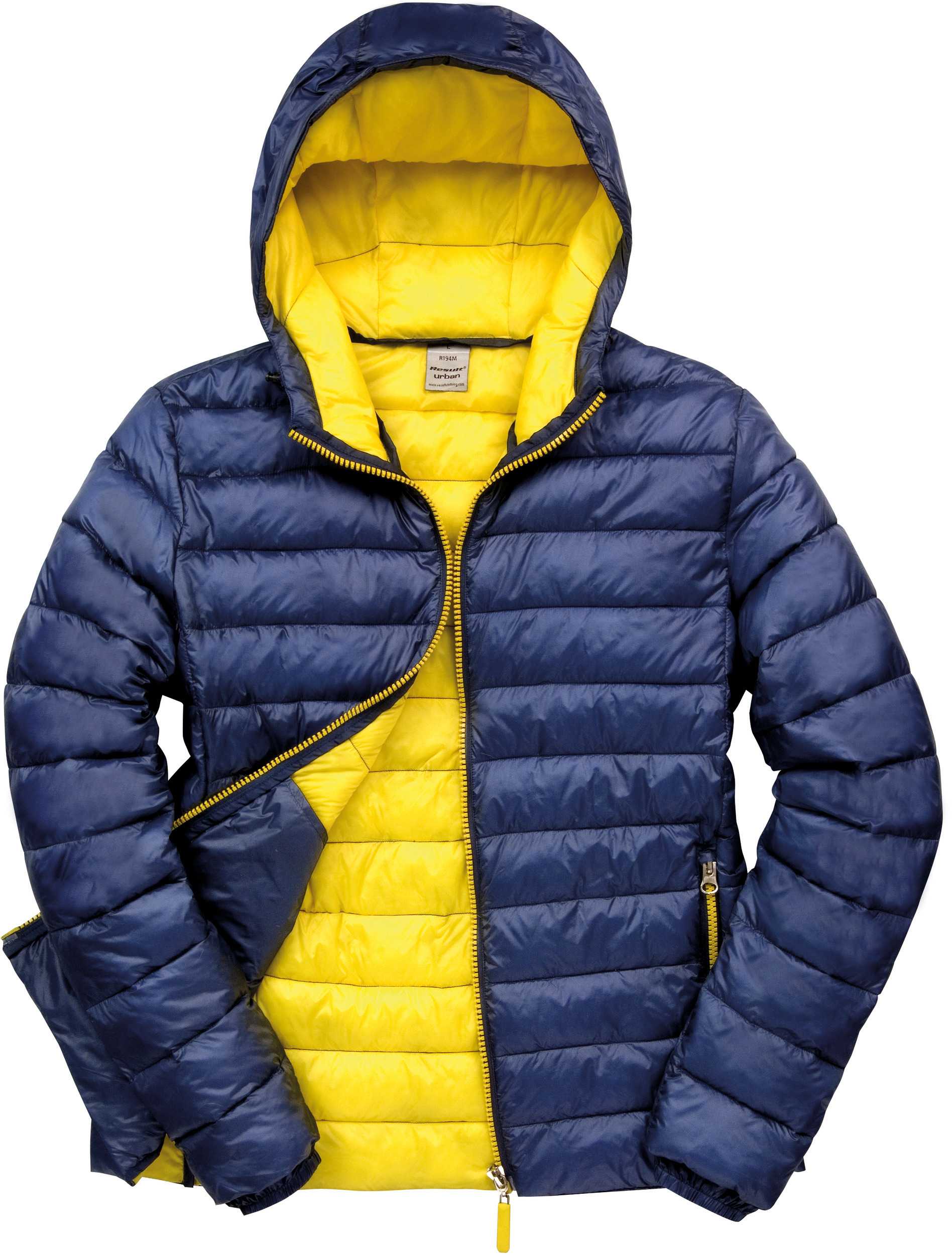 Chaqueta Snowbird acolchada hombre Navy / Yellow