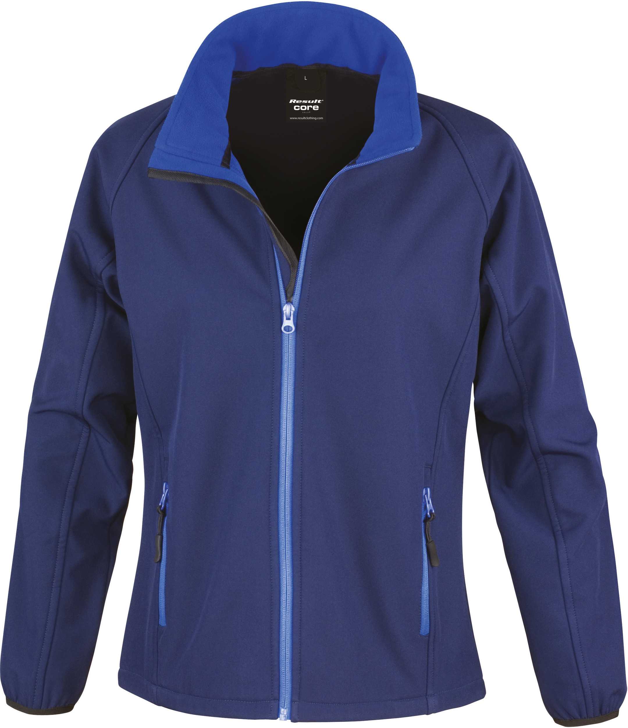 Chaqueta Softshell Printable mujer Navy / Royal