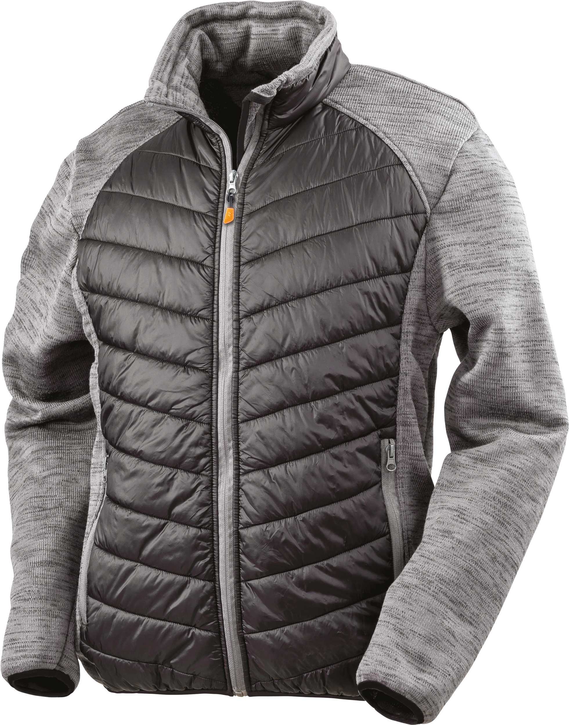 Chaqueta Elevator Black / Grey Marl