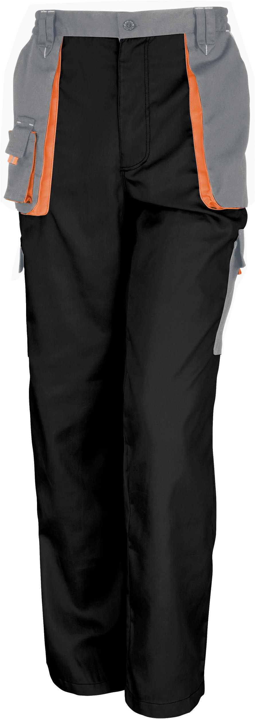 Pantalón Lite Black / Grey / Orange