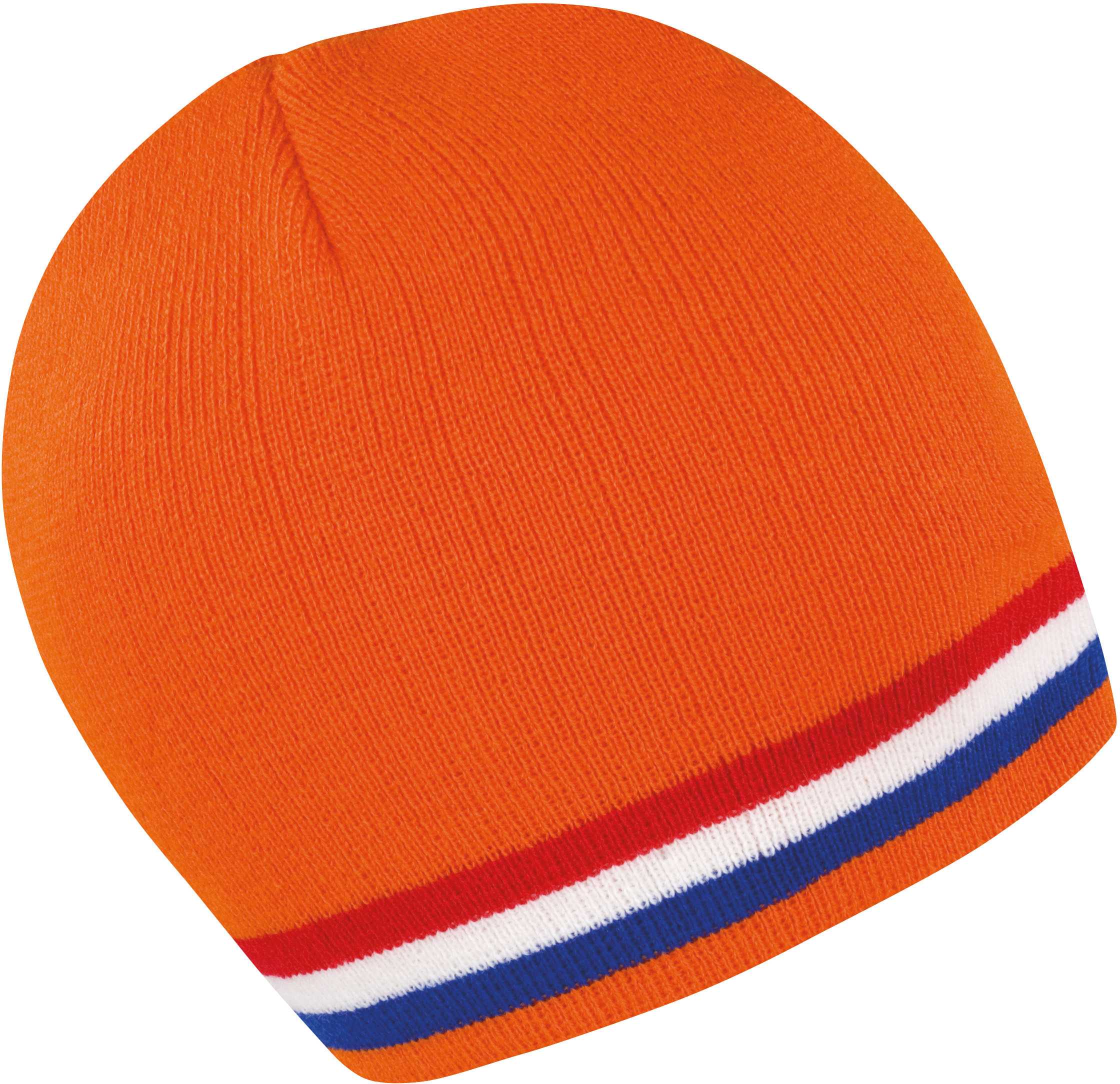 Gorro "Supporter" Orange / Red / White / Blue