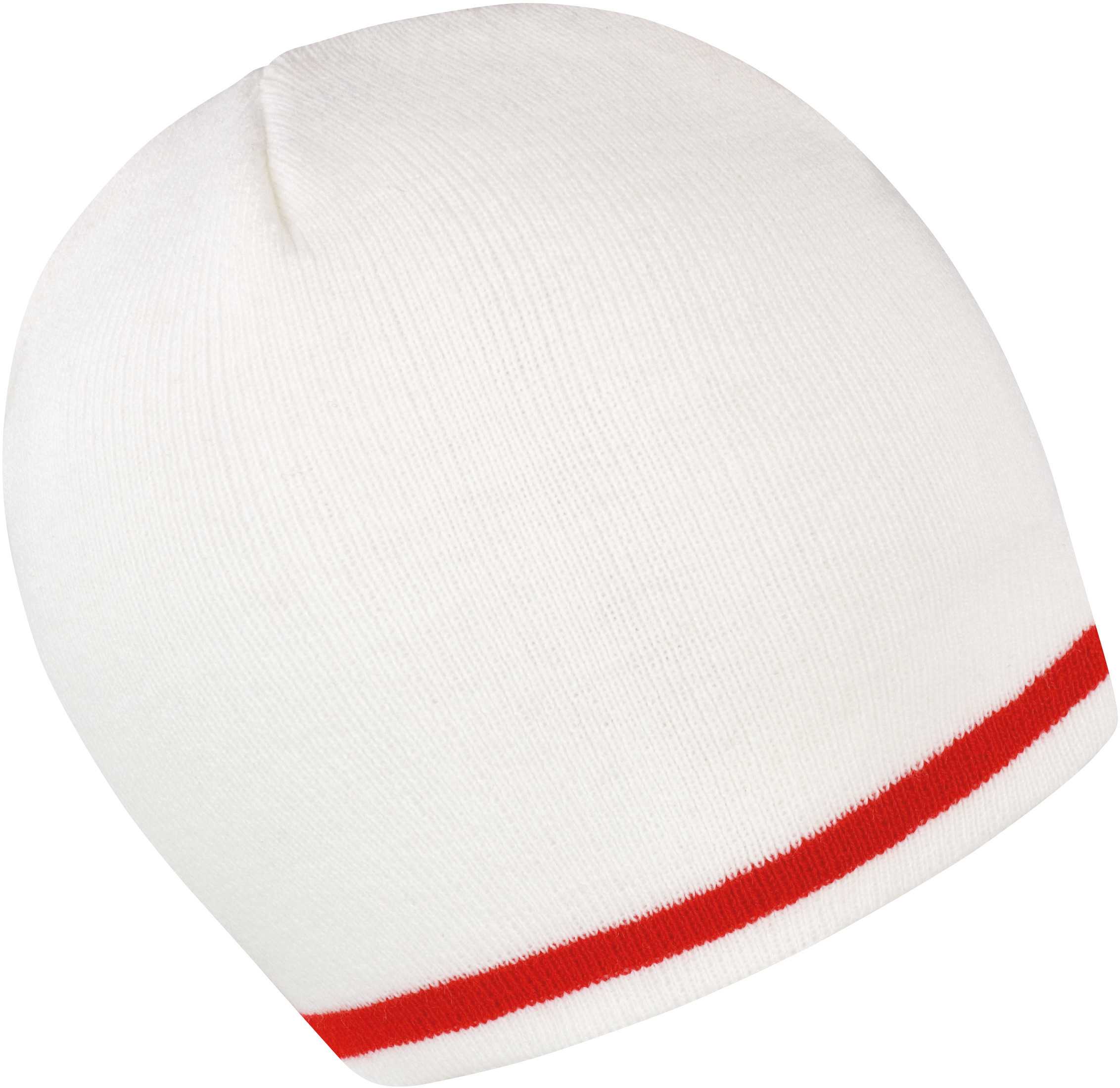 Gorro "Supporter" White / Red