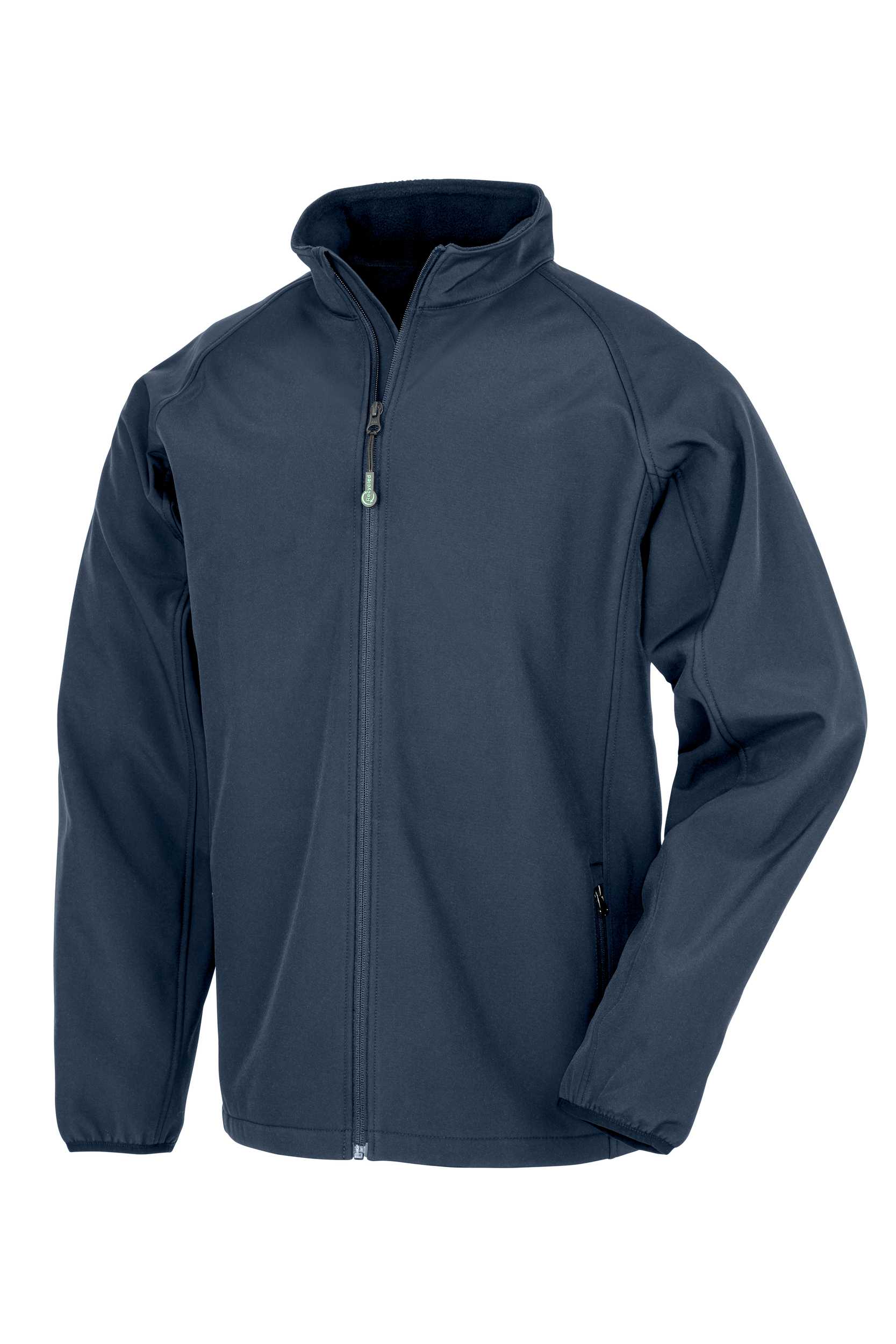Chaqueta softshell material reciclado hombre Navy