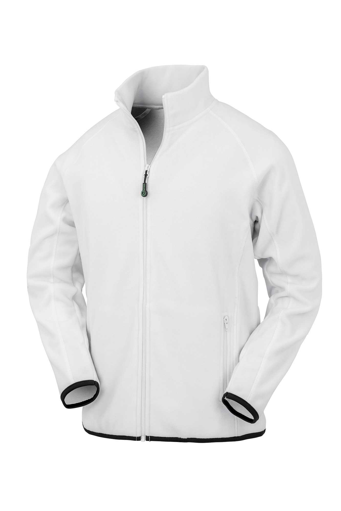 Chaqueta térmica polar - Material reciclado White