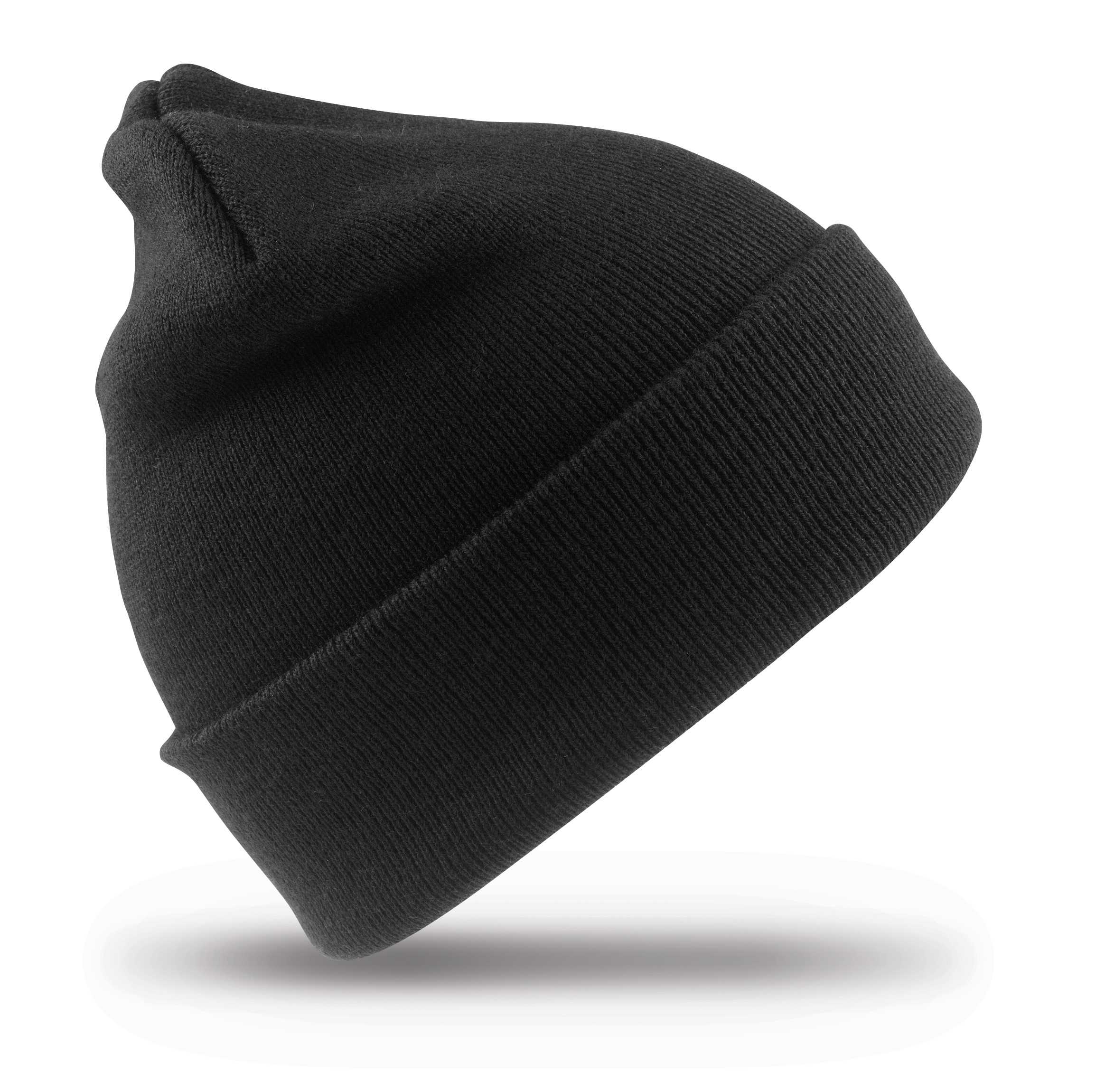 Gorro poliéster - Material reciclado Black