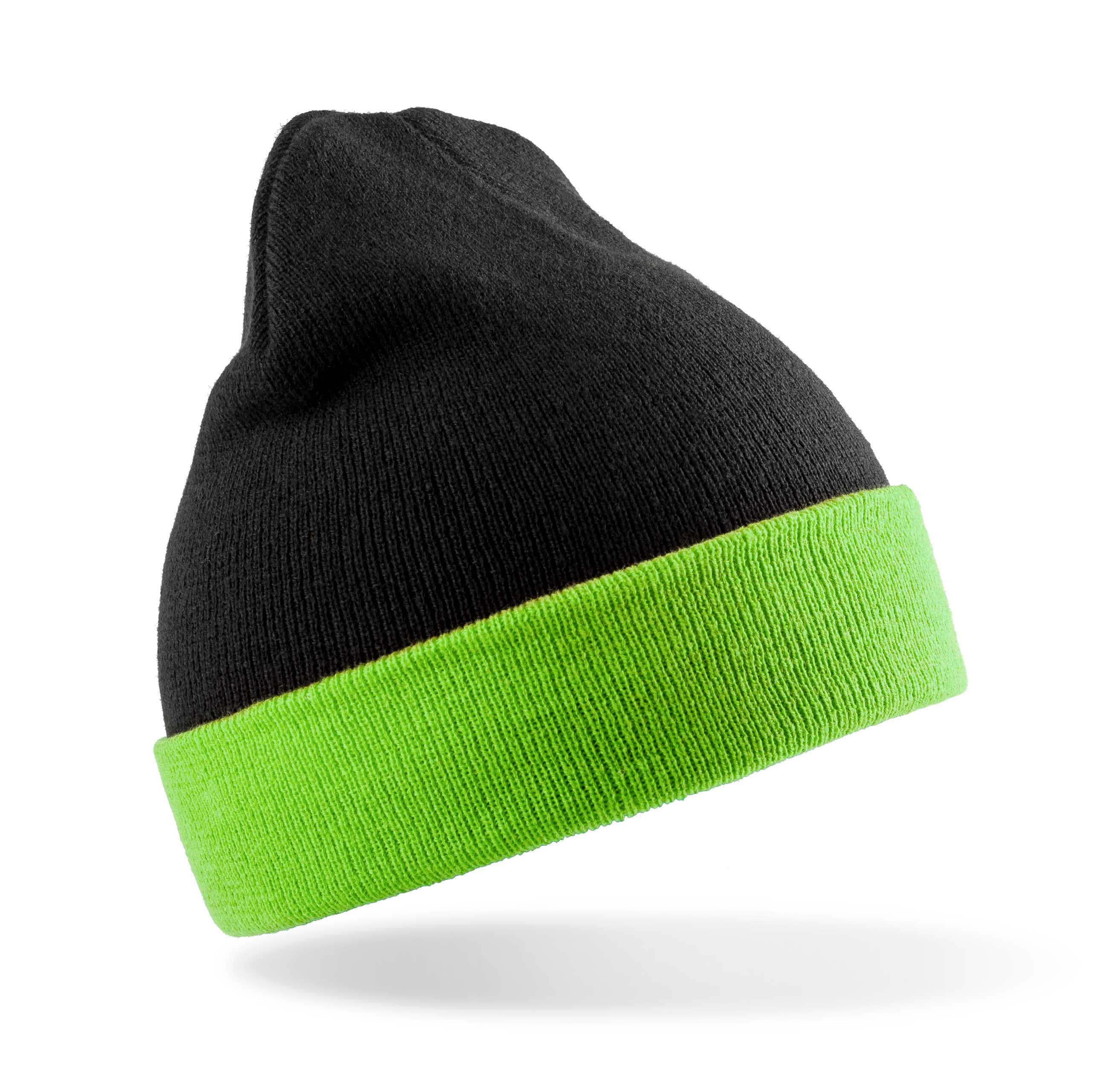 Gorro clásico - Material reciclado Black / Lime