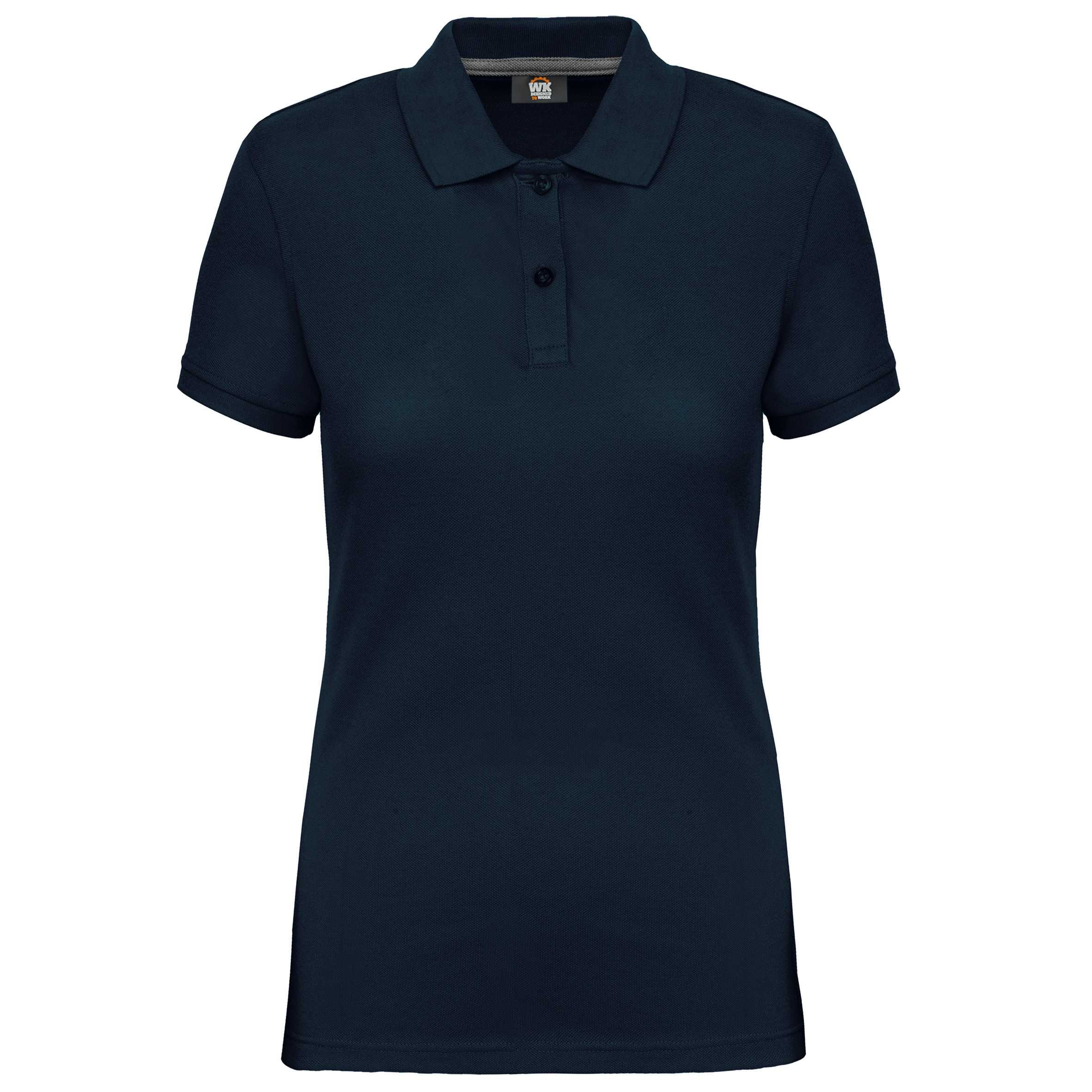 Polo Antibacteriano Mujer Navy