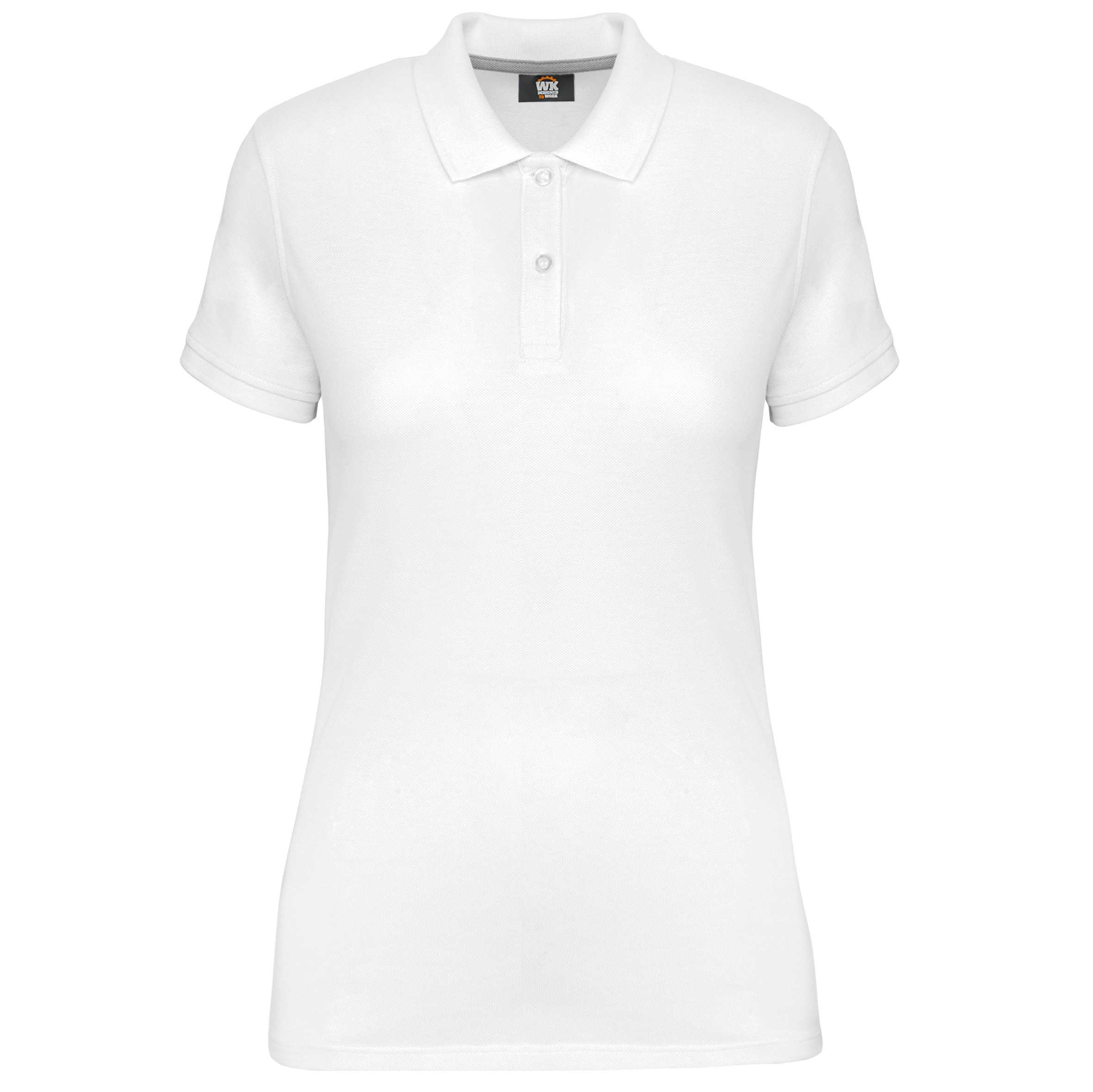 Polo Antibacteriano Mujer White