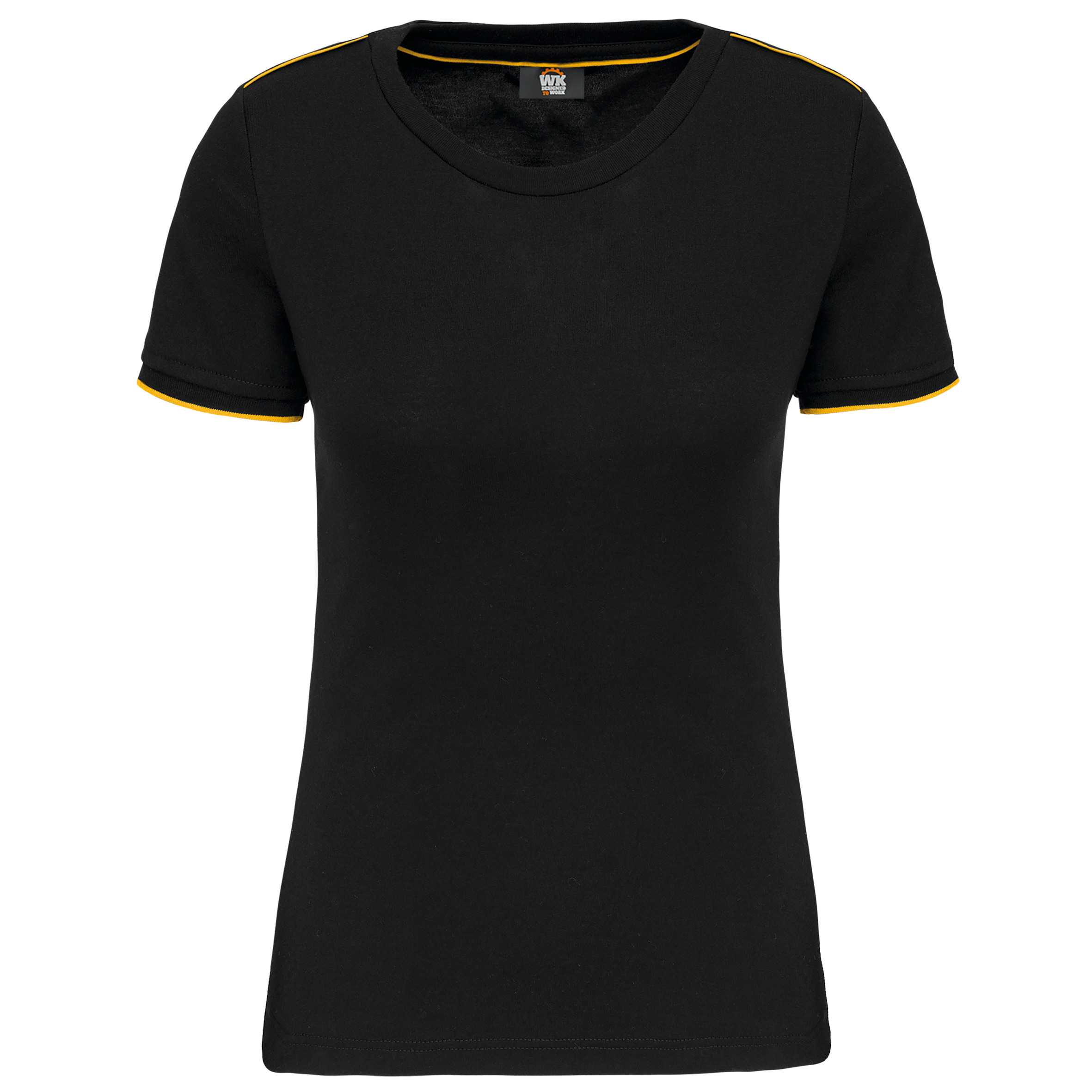 Camiseta Day To Day mujer Black / Yellow