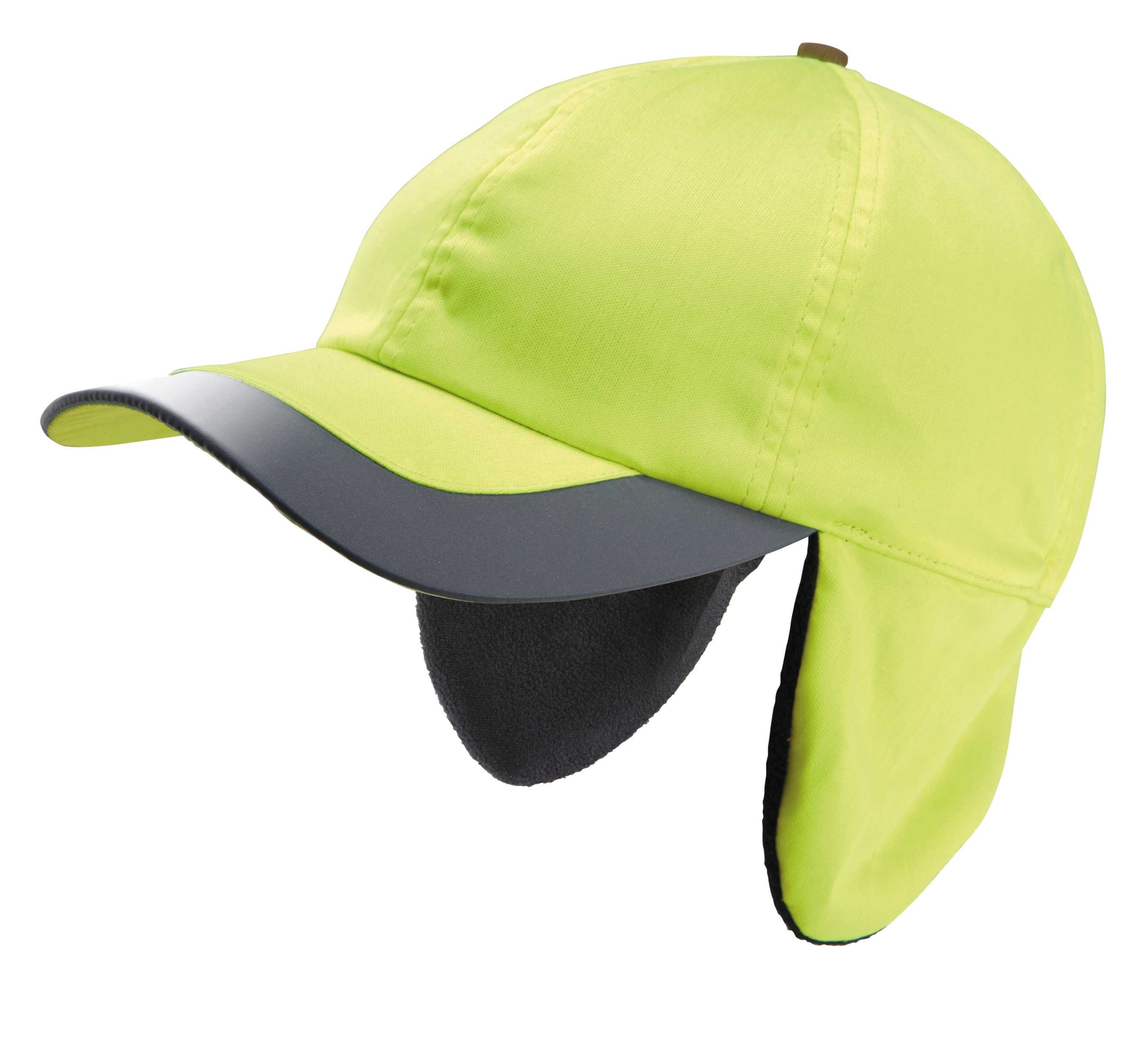Gorra de invierno flourescente - 6 paneles Fluorescent Yellow