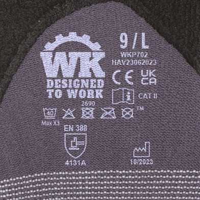 Guantes para manipulación de materiales pesados Grey